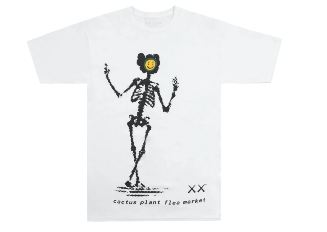 Cactus Plant Flea Market × Kaws Skeleton Tee Size US XL / EU 56 / 4 - 1 Thumbnail