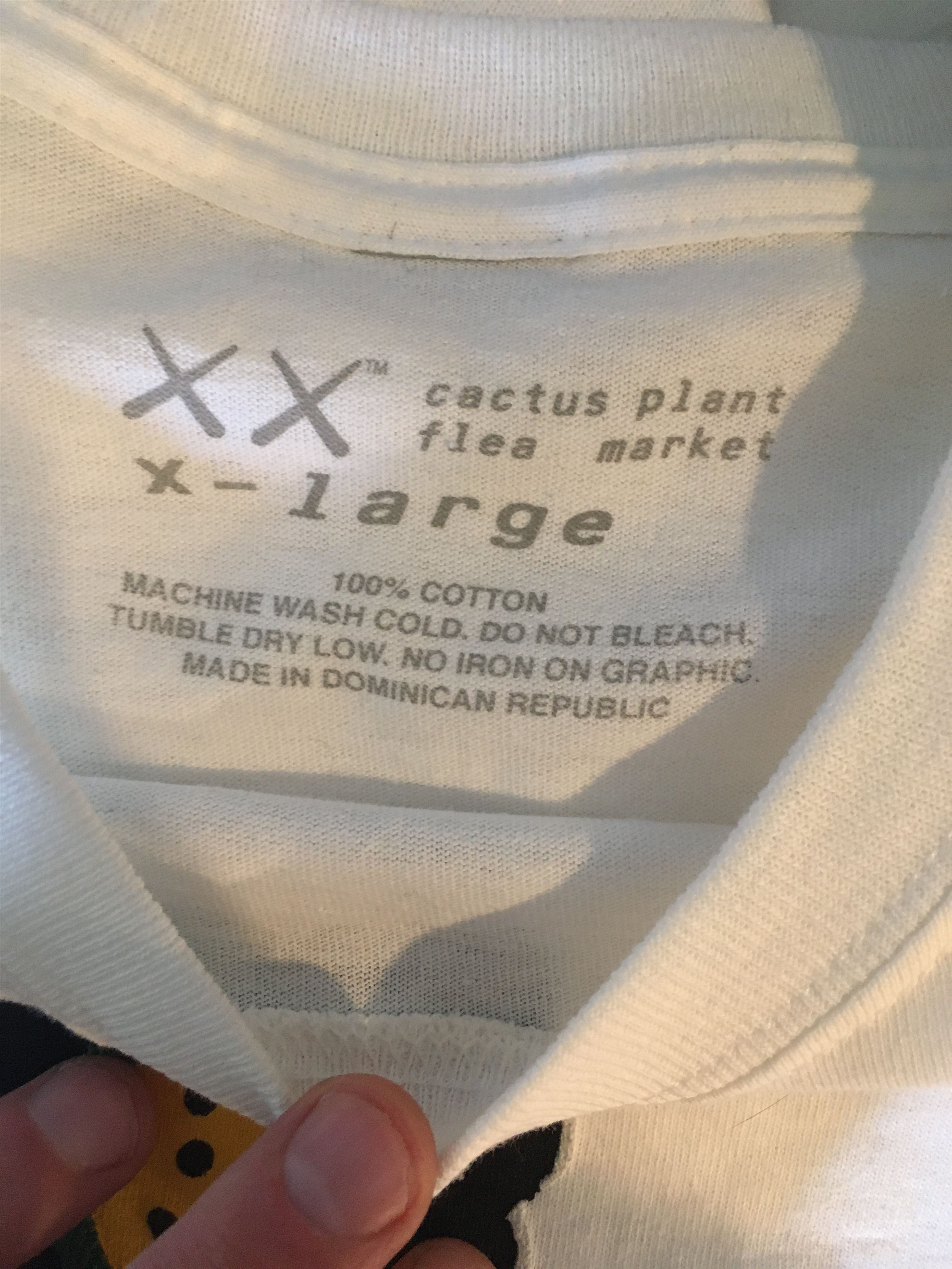 Cactus Plant Flea Market × Kaws Skeleton Tee Size US XL / EU 56 / 4 - 4 Thumbnail