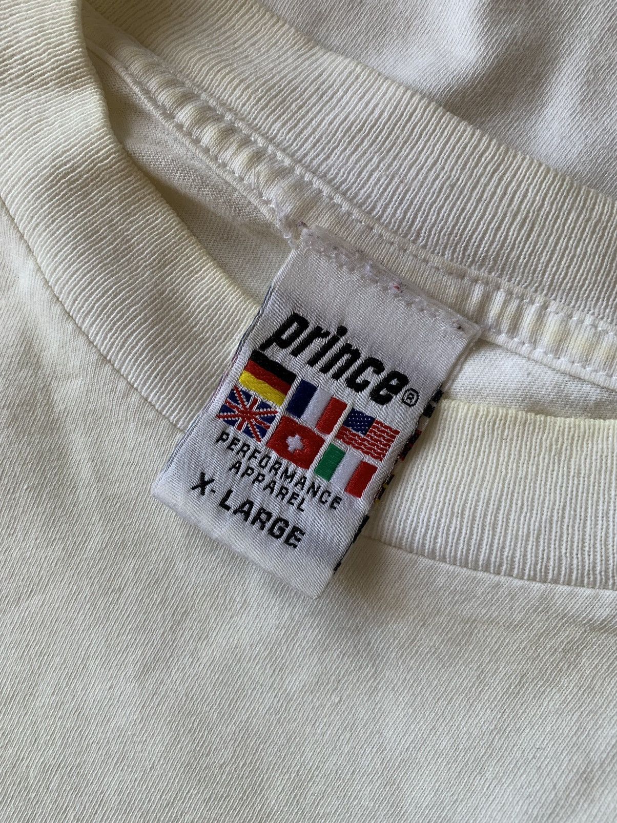 Prince Prince Vintage 90’s Big rare logo print t-shirt Size US XL / EU 56 / 4 - 6 Thumbnail