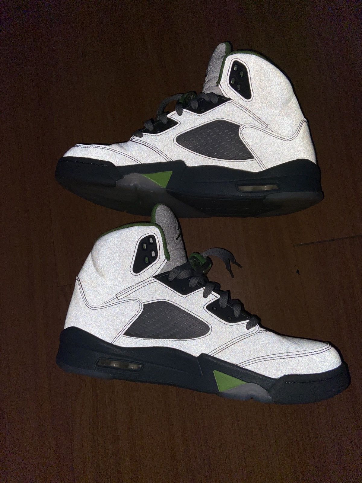 Jordan Brand Green Bean Jordan 5s 3M Size US 10 / EU 43 - 1 Thumbnail