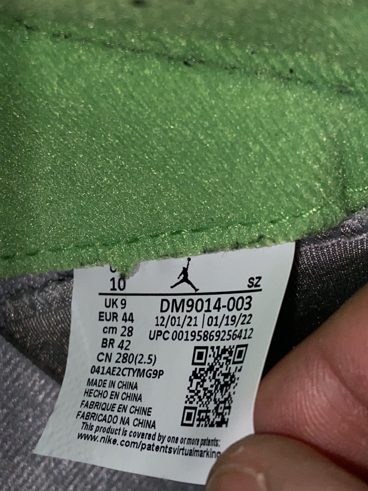 Jordan Brand Green Bean Jordan 5s 3M Size US 10 / EU 43 - 6 Thumbnail