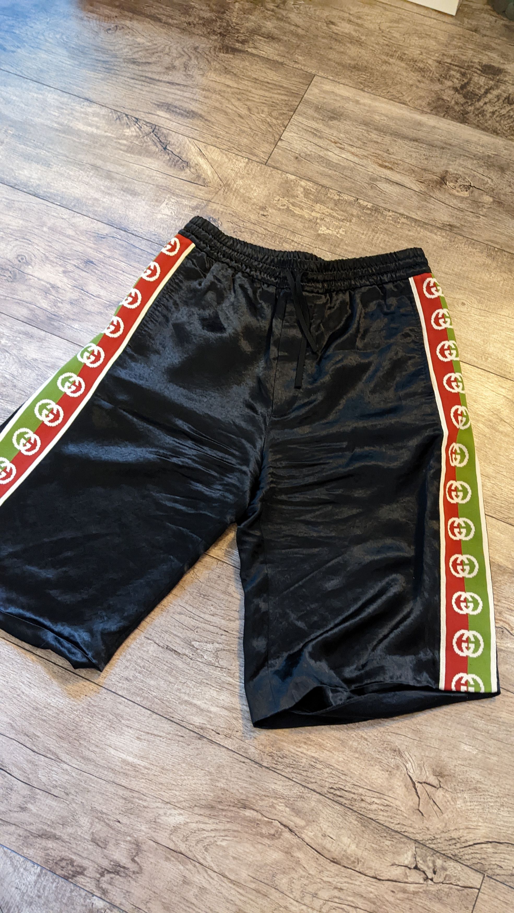 Gucci Lightly used Gucci interlocking G acetate shorts Grailed