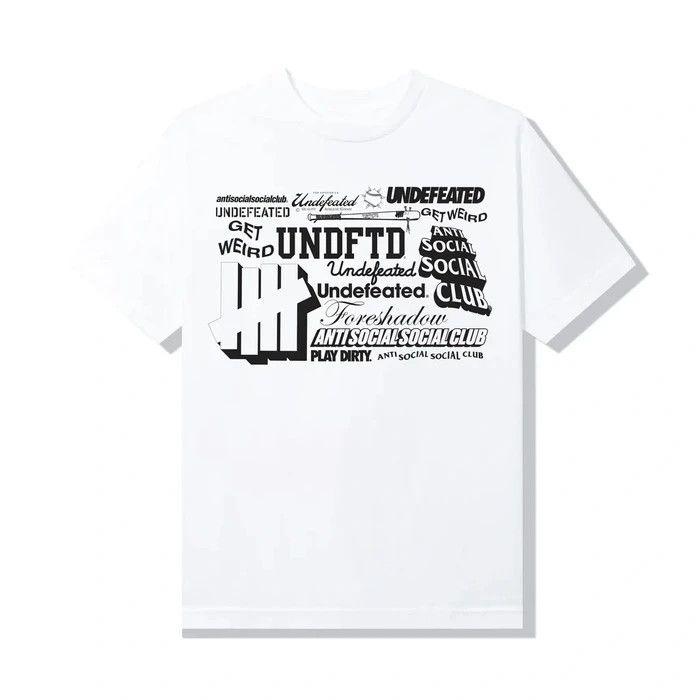 Anti social social club Neighborhood origin story white tee