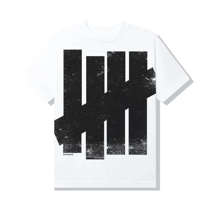 Anti social social club Undefeated Excessive white tee