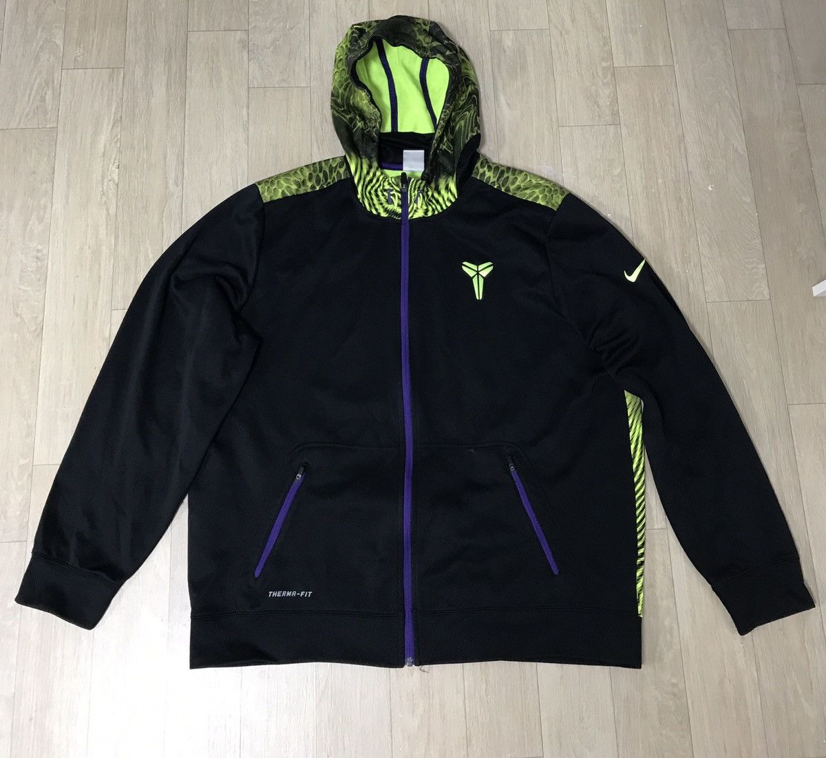 Kobe Mentality Nike Nike Kobe Bryant Mamba Mentality zipped hood sweatshirt Grailed