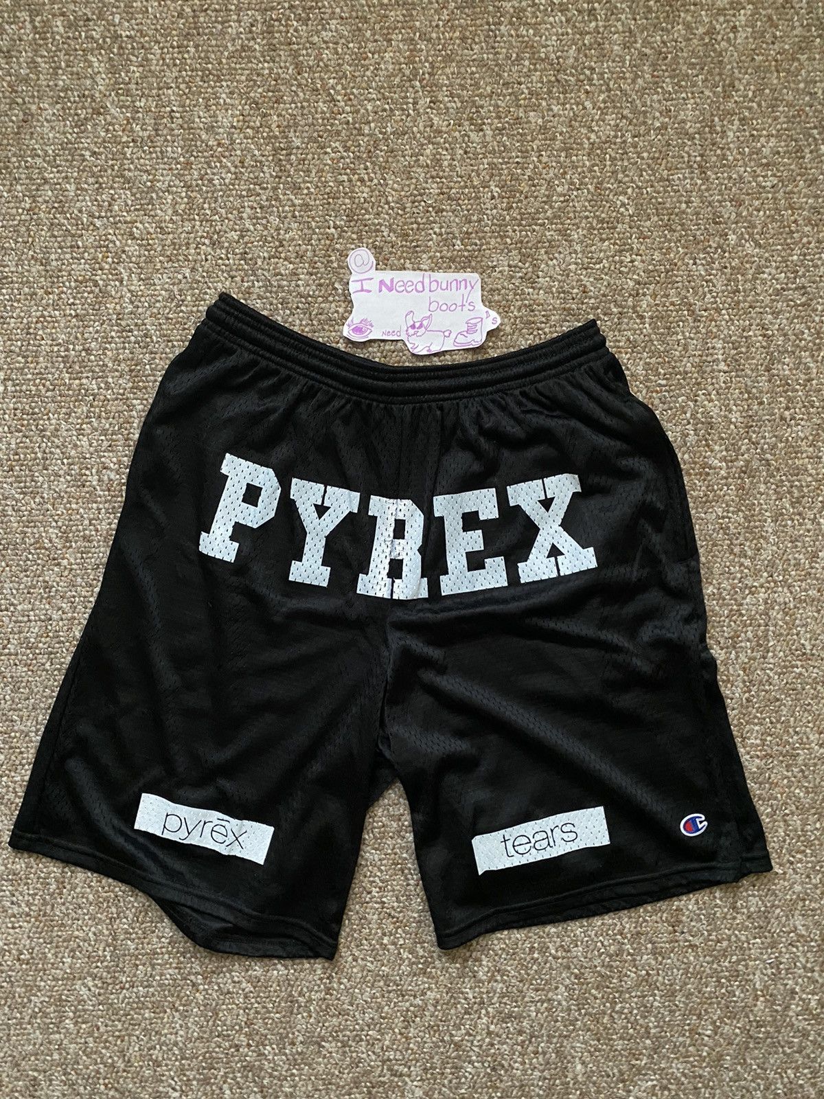 Pyrex Vision Pyrex Tears shorts | Grailed