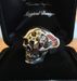 Number (N)ine SS05 "Nightcrawler" Bejeweled Silver Skull Ring w/ box Size ONE SIZE - 1 Thumbnail