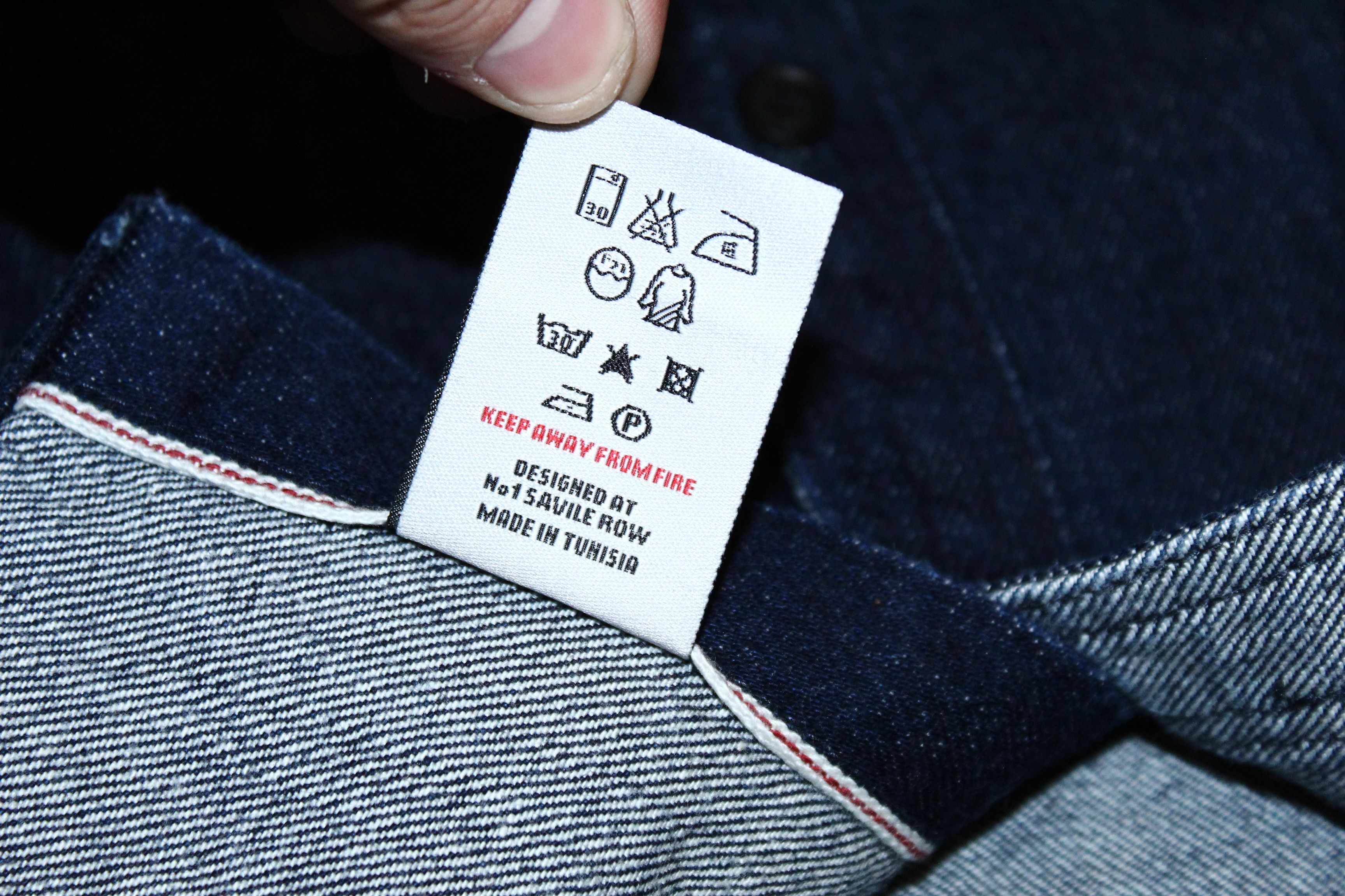 Gieves & Hawkes Gieves & Hawkes №1 Savile Row 12oz Selvedge Denim Shirt Size US M / EU 48-50 / 2 - 9 Thumbnail