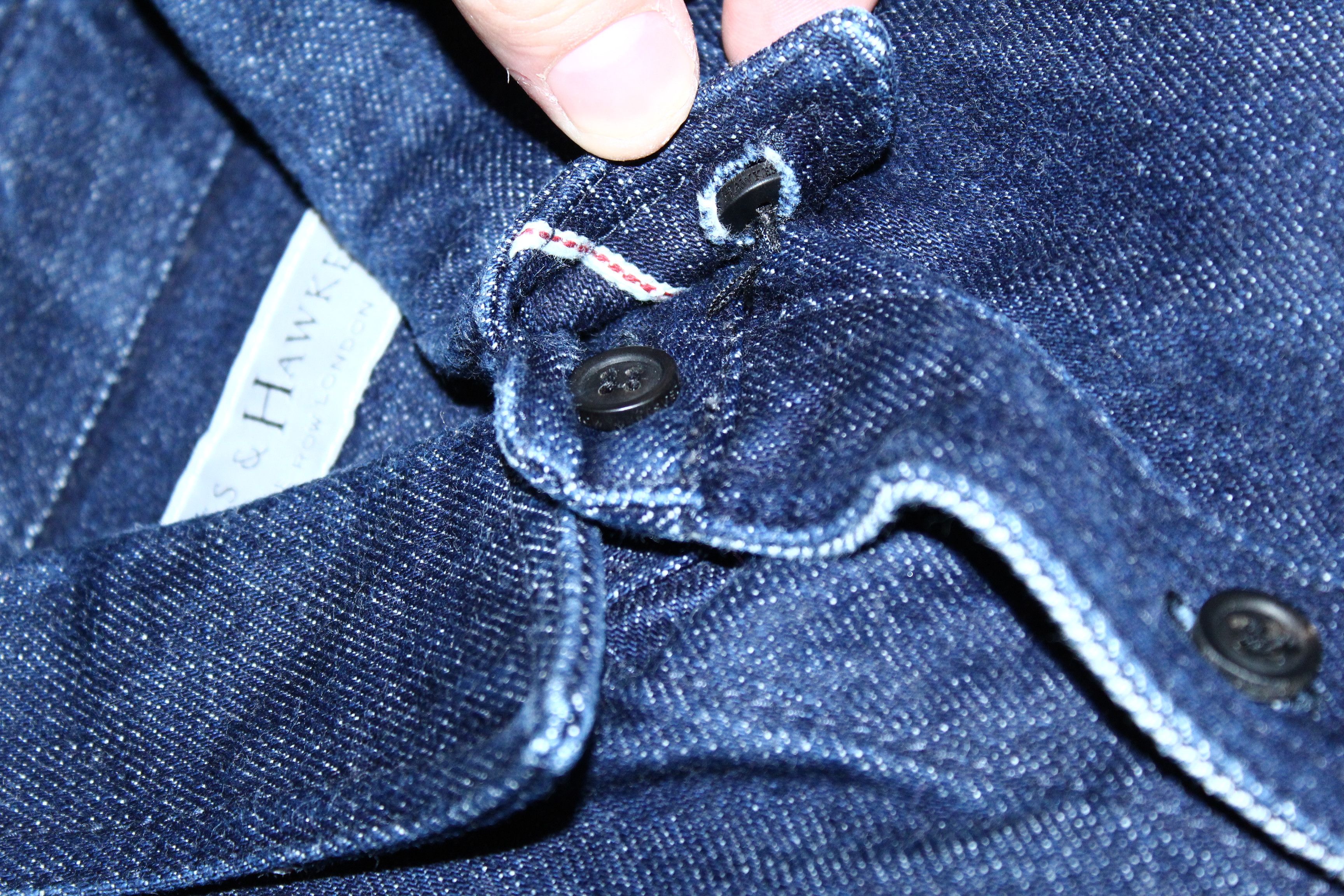 Gieves & Hawkes Gieves & Hawkes №1 Savile Row 12oz Selvedge Denim Shirt Size US M / EU 48-50 / 2 - 7 Thumbnail