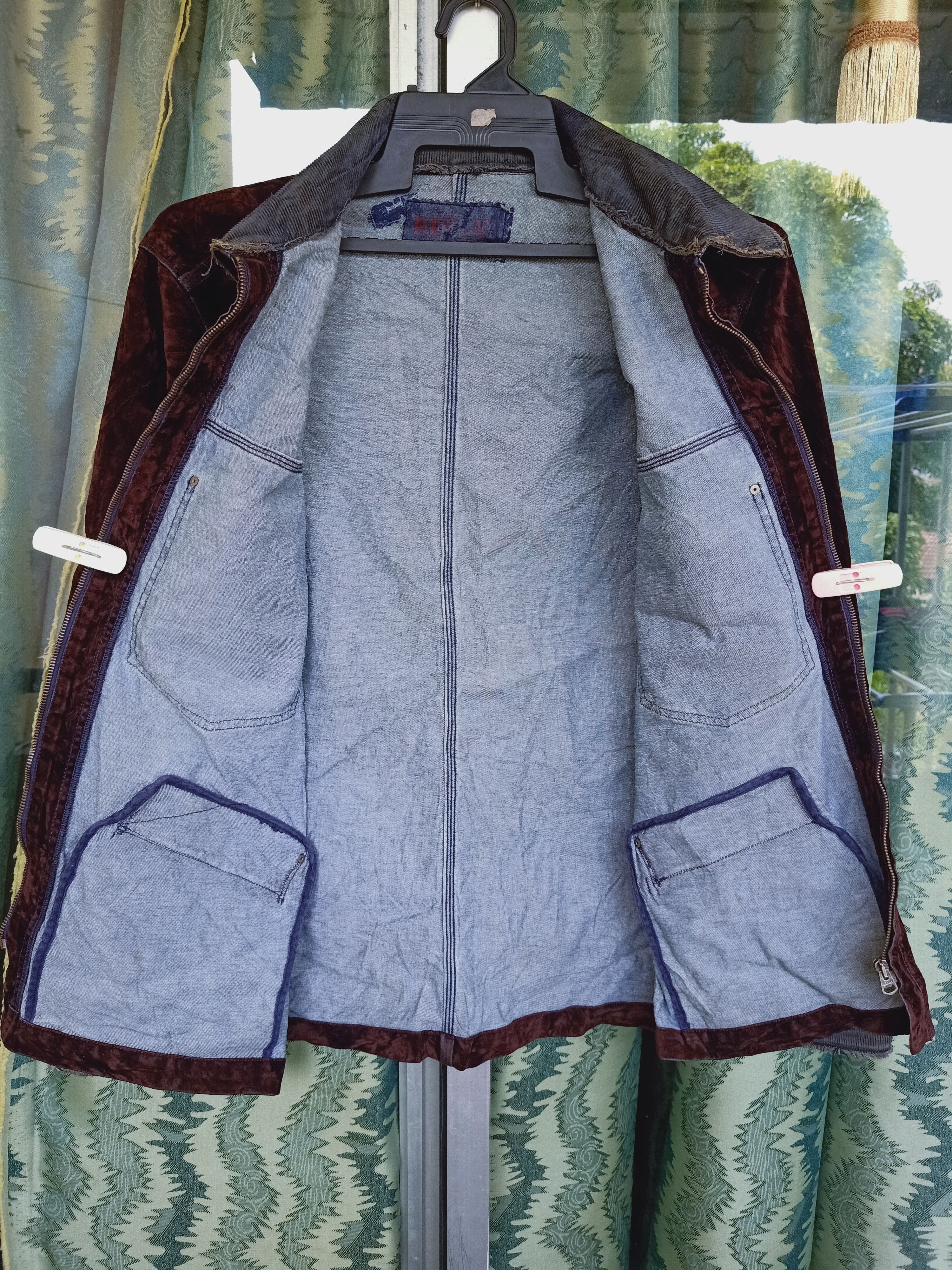 Replay REPLAY Suede denim Jacket made in Italy Size US L / EU 52-54 / 3 - 3 Thumbnail