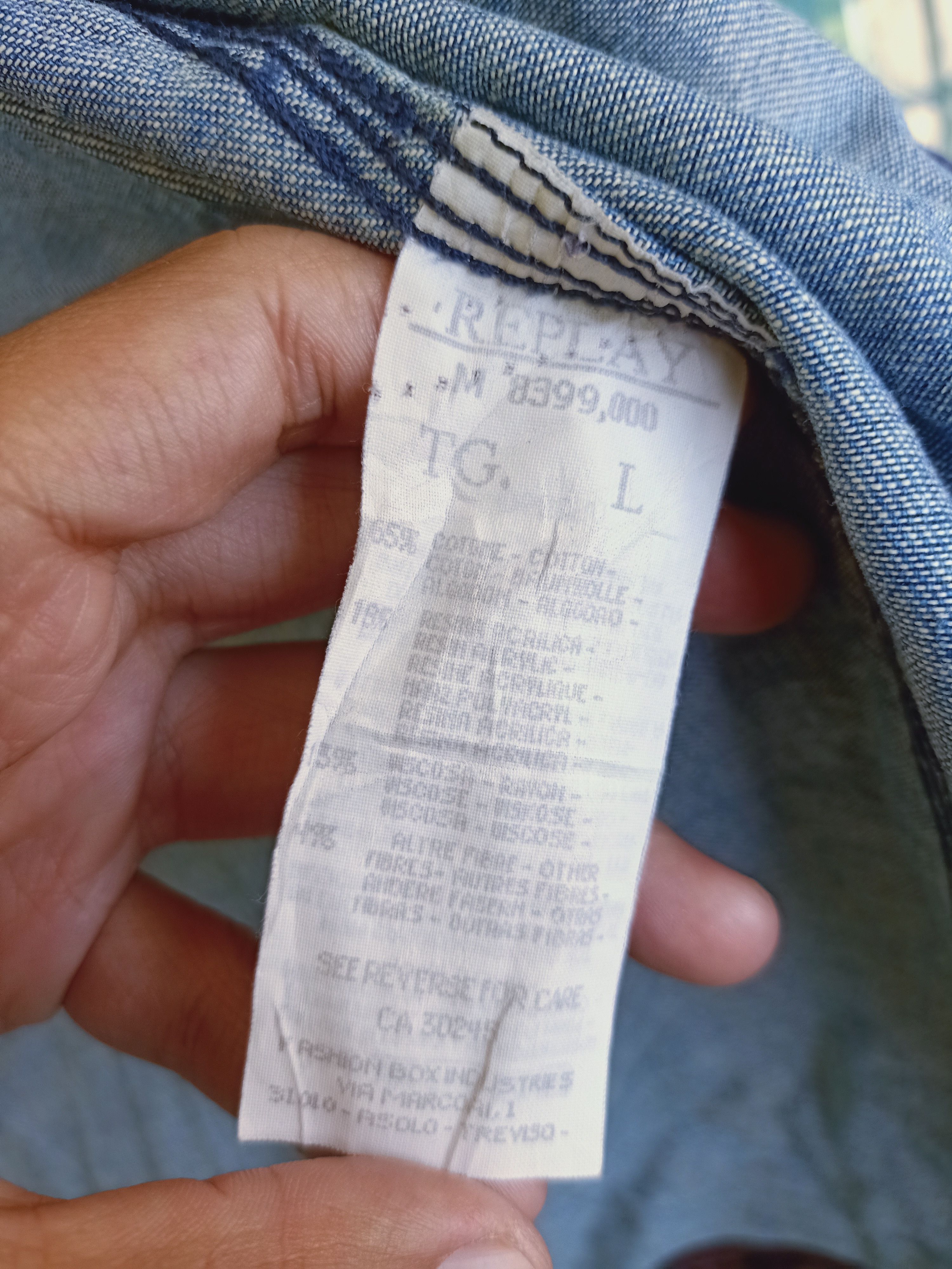 Replay REPLAY Suede denim Jacket made in Italy Size US L / EU 52-54 / 3 - 6 Thumbnail