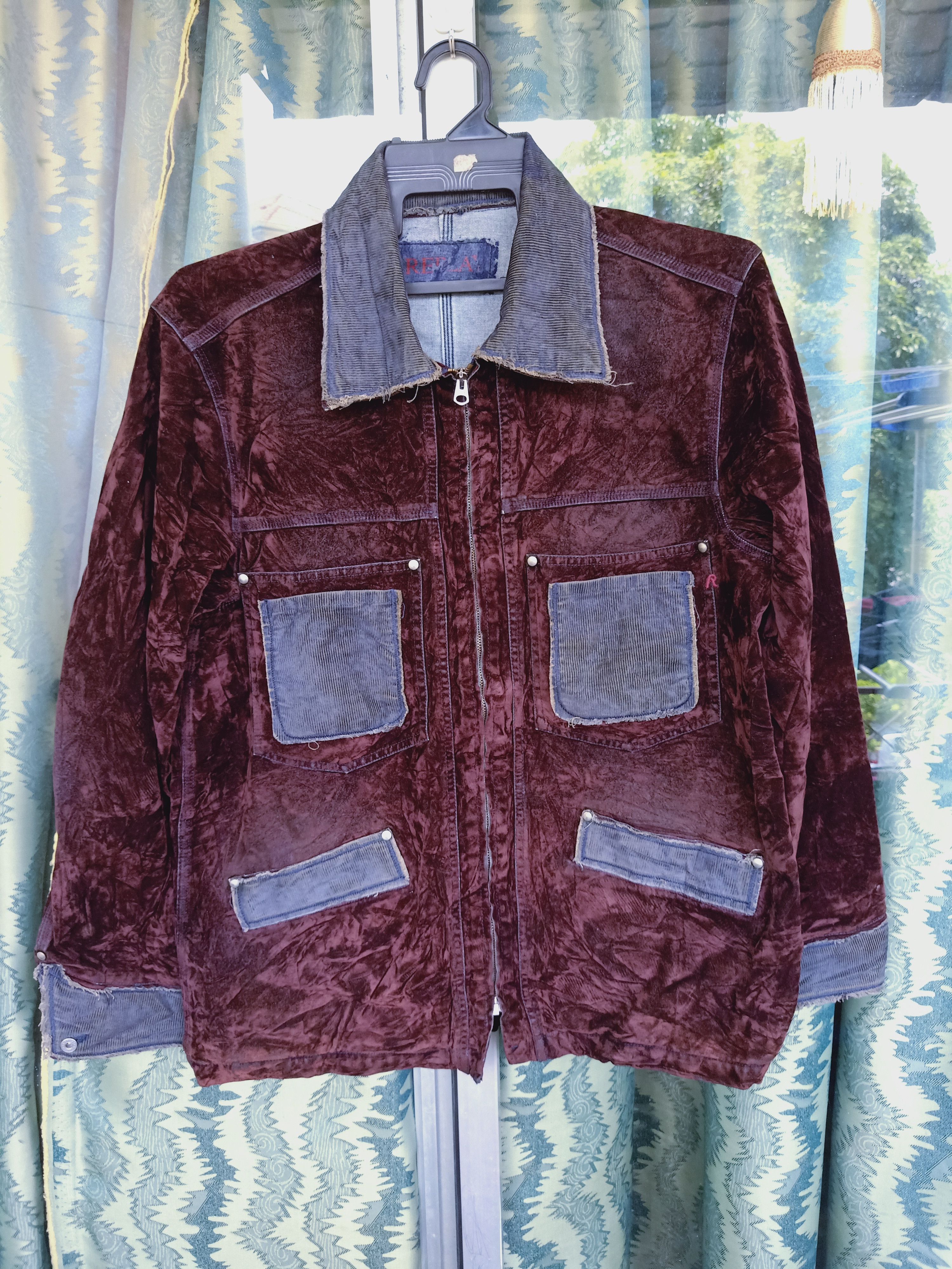 Replay REPLAY Suede denim Jacket made in Italy Size US L / EU 52-54 / 3 - 1 Thumbnail