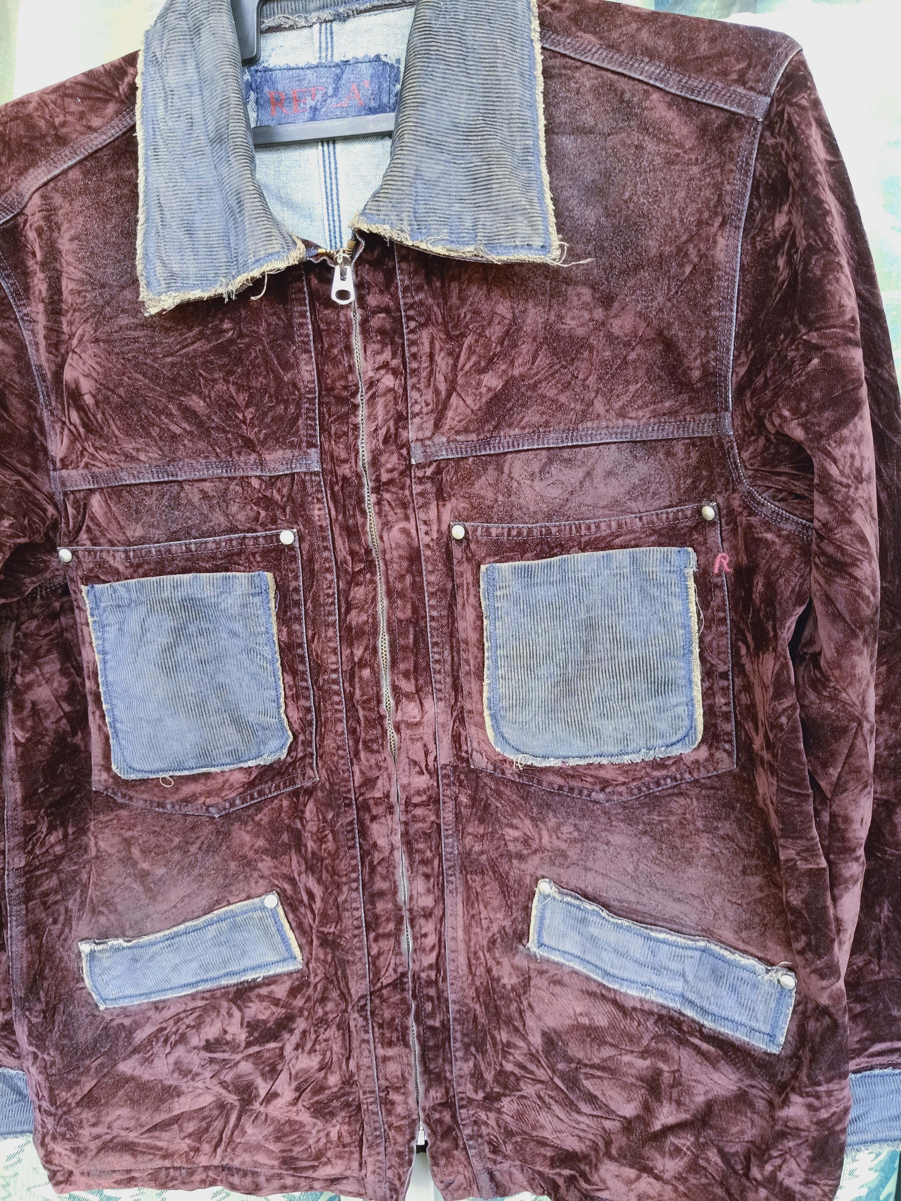 Replay REPLAY Suede denim Jacket made in Italy Size US L / EU 52-54 / 3 - 2 Thumbnail