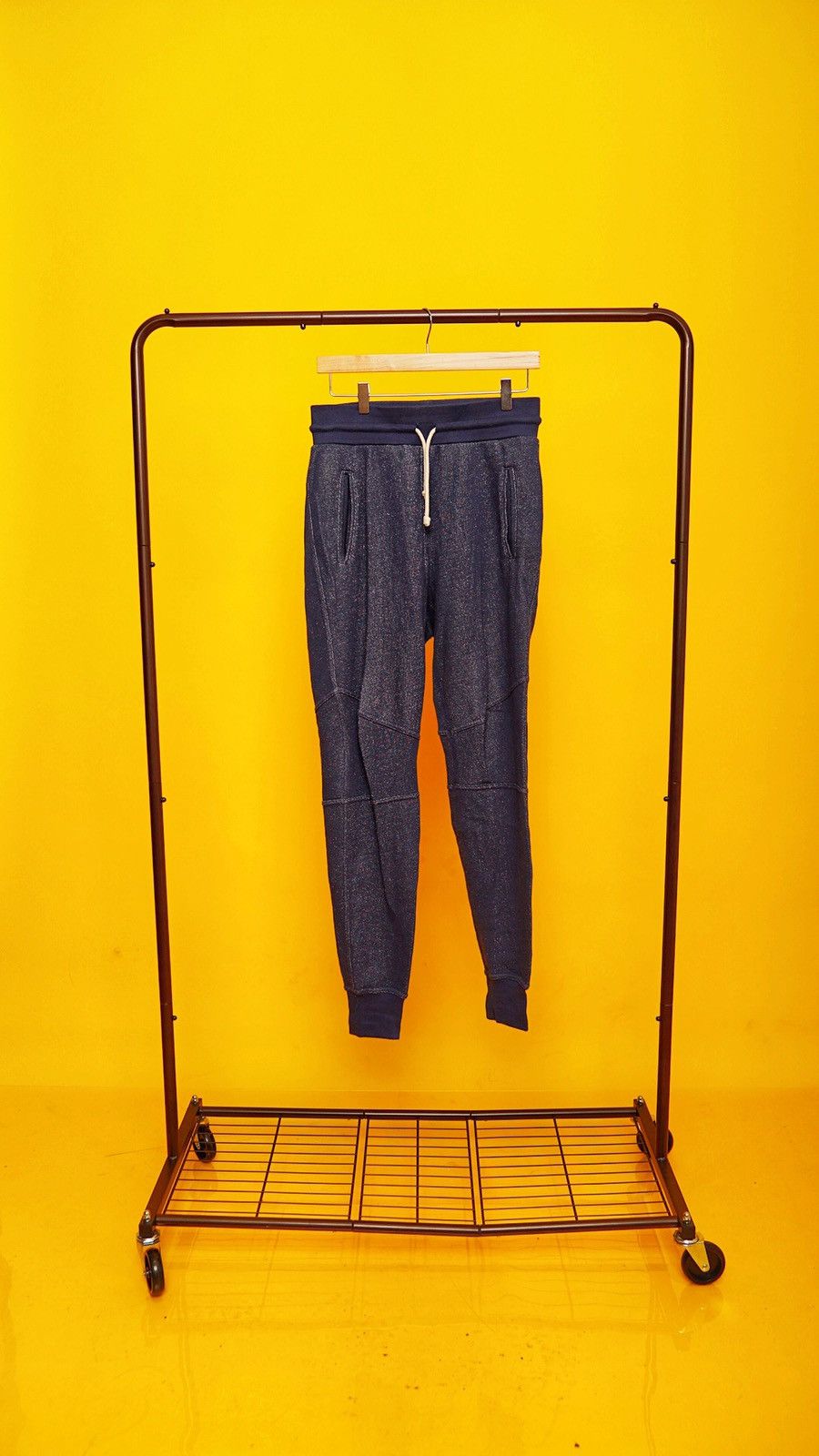 John Elliott × Kith Navy Blue KITH x John Elliott Joggers Size Medium Size US 34 / EU 50 - 1 Thumbnail