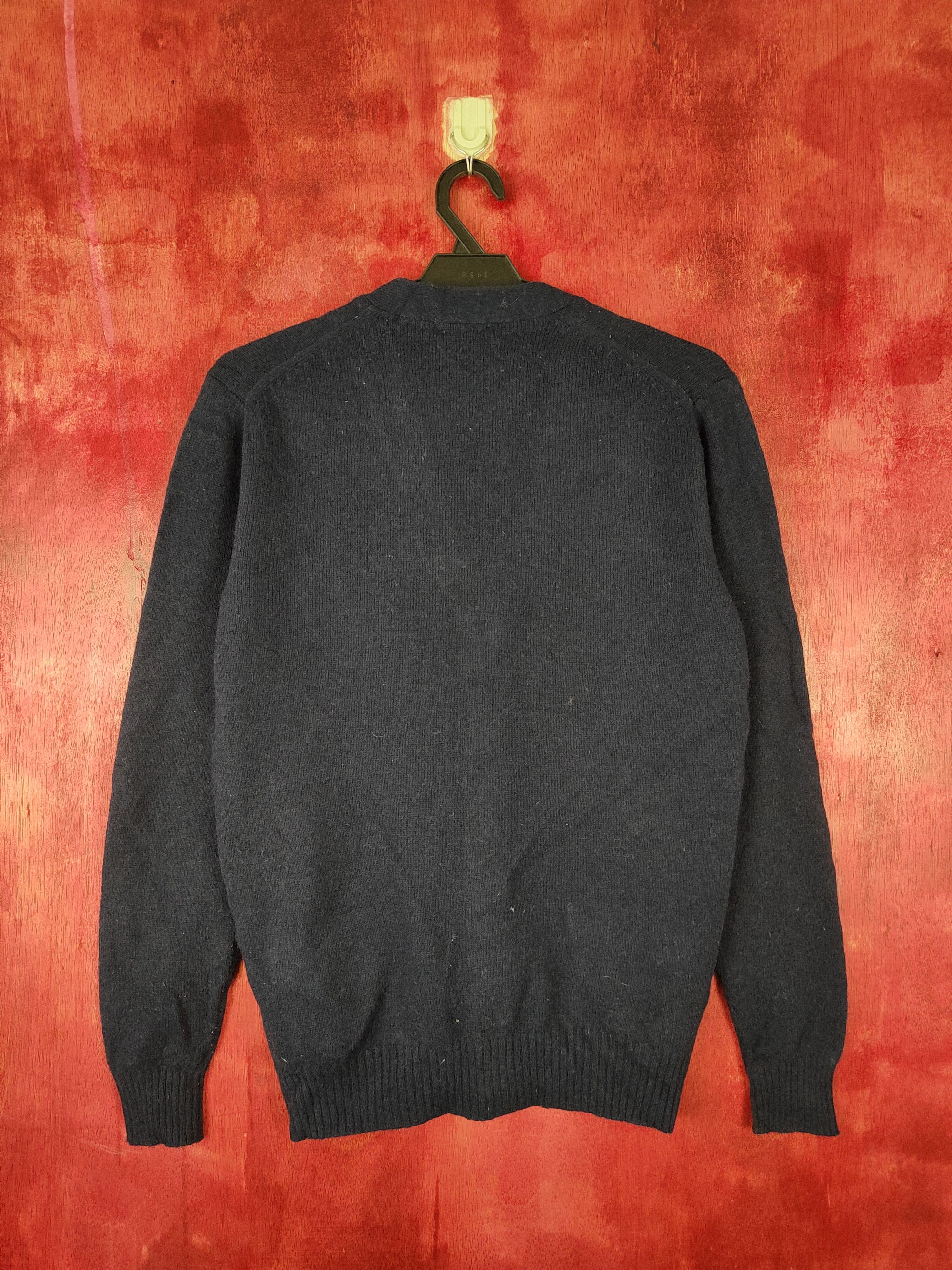Homespun Knitwear Uniqlo Dark Blue Cardigan knitwear japan #5191 Size US M / EU 48-50 / 2 - 7 Thumbnail