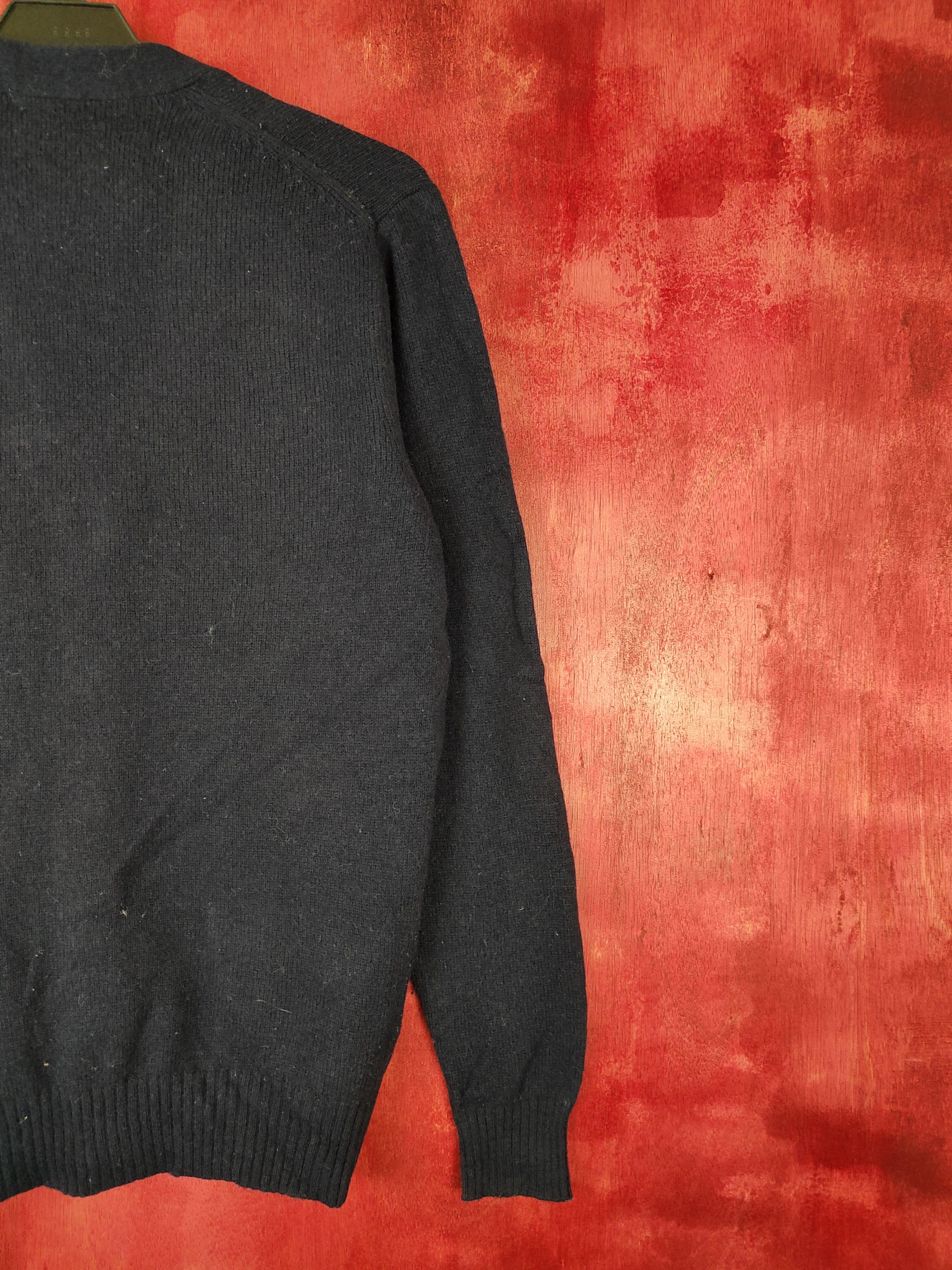 Homespun Knitwear Uniqlo Dark Blue Cardigan knitwear japan #5191 Size US M / EU 48-50 / 2 - 9 Thumbnail