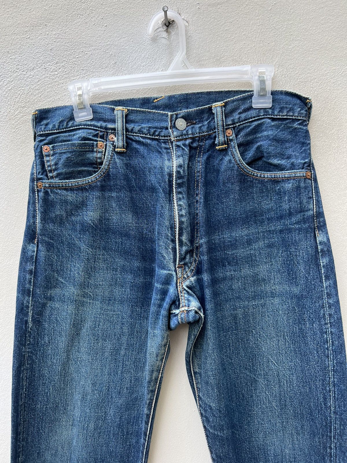 Vintage 2000s Evisu Contrast Patchwork Japanese Denim Jeans Size W28