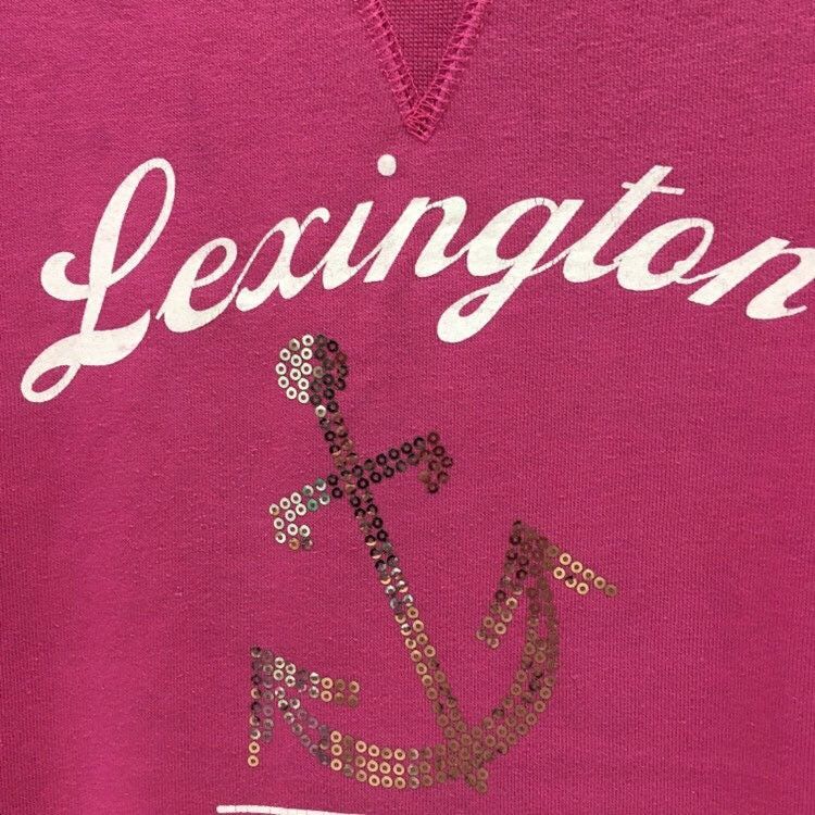 Lexington Michigan Crewneck Sweatshirt Big Logo Spell Out