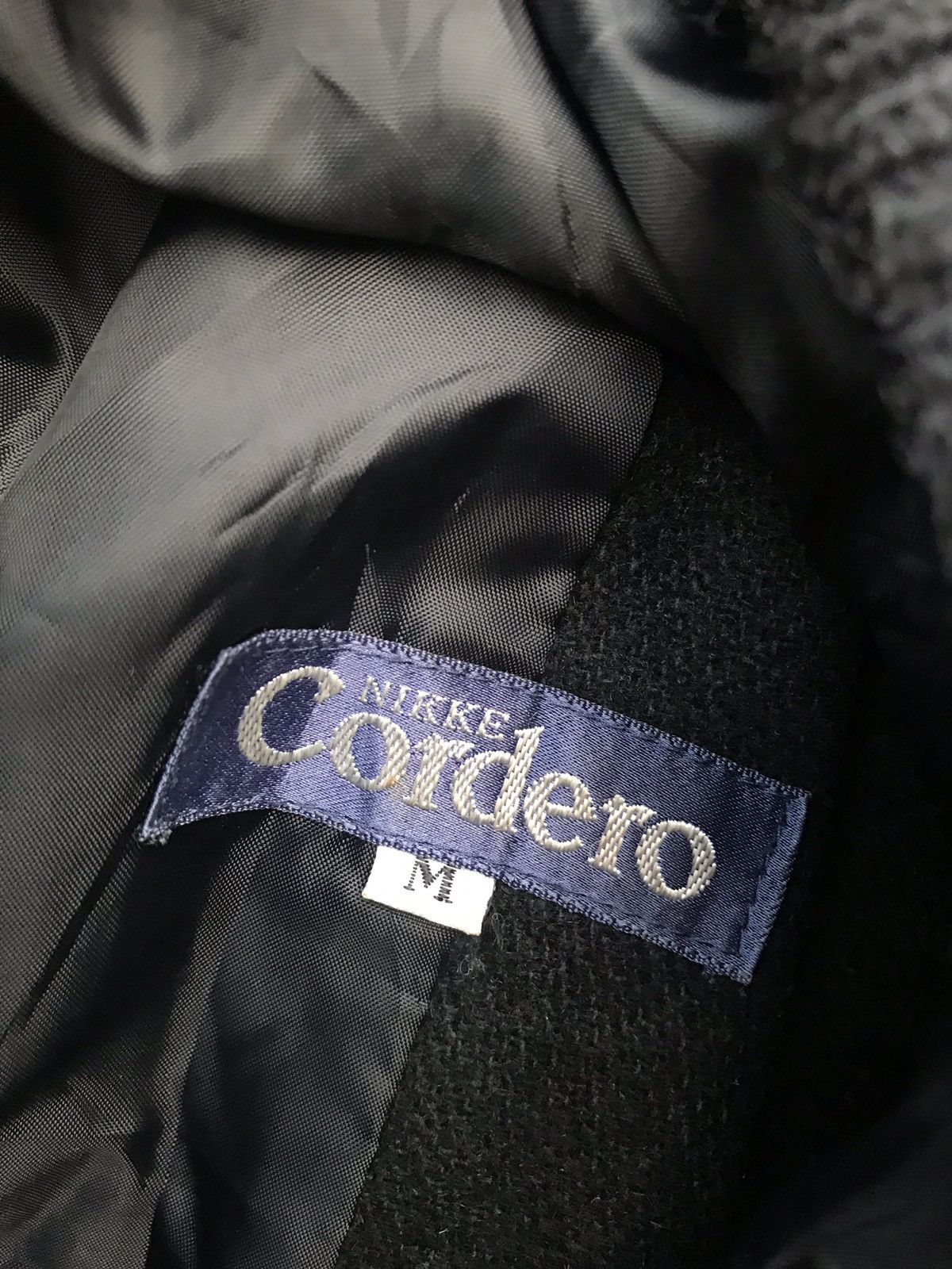 Vintage Nikke Cordero Japan Varsity Jacket Streetwear MixWool Jacket Size US M / EU 48-50 / 2 - 5 Thumbnail