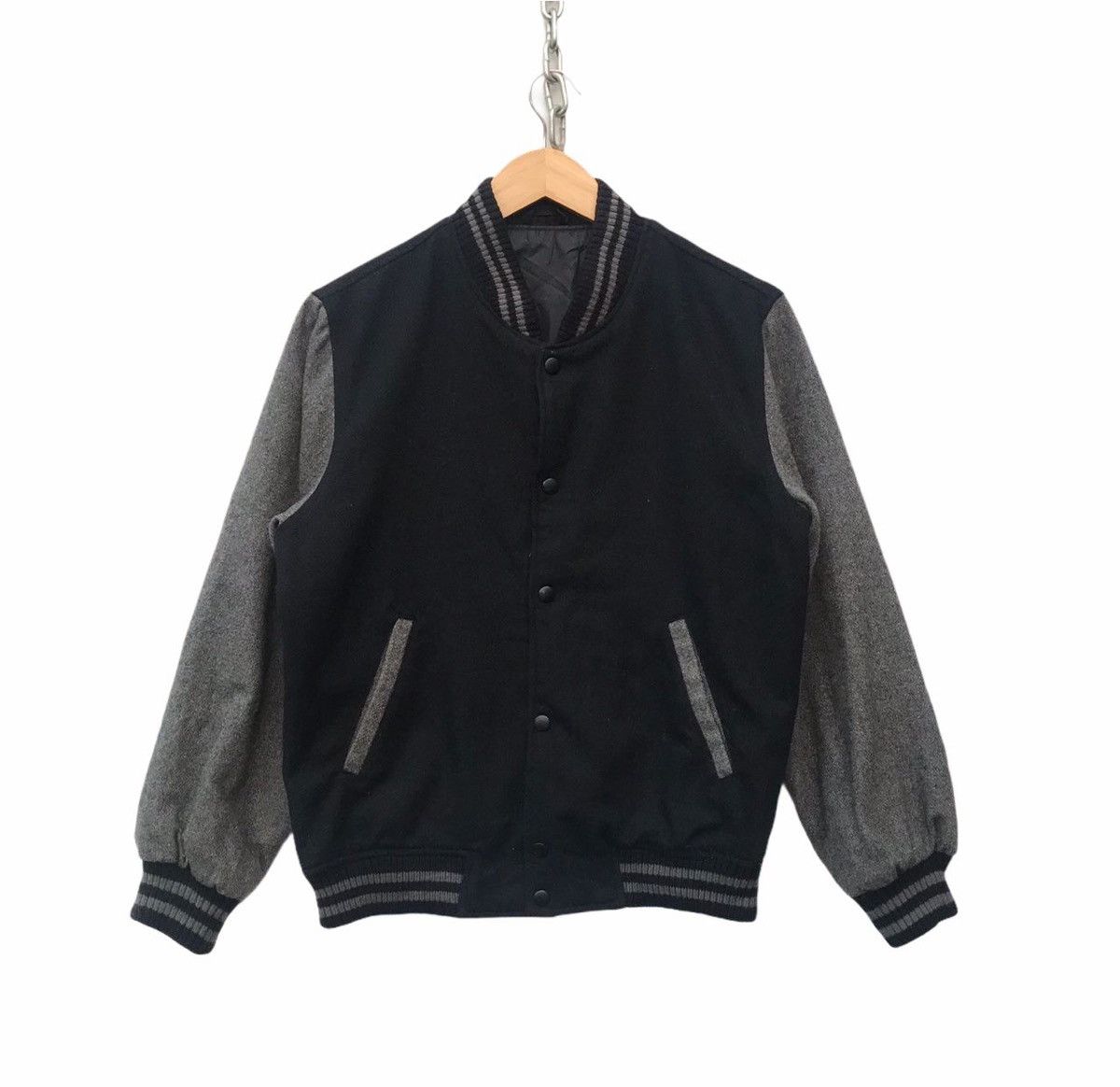 Vintage Nikke Cordero Japan Varsity Jacket Streetwear MixWool Jacket Size US M / EU 48-50 / 2 - 1 Thumbnail