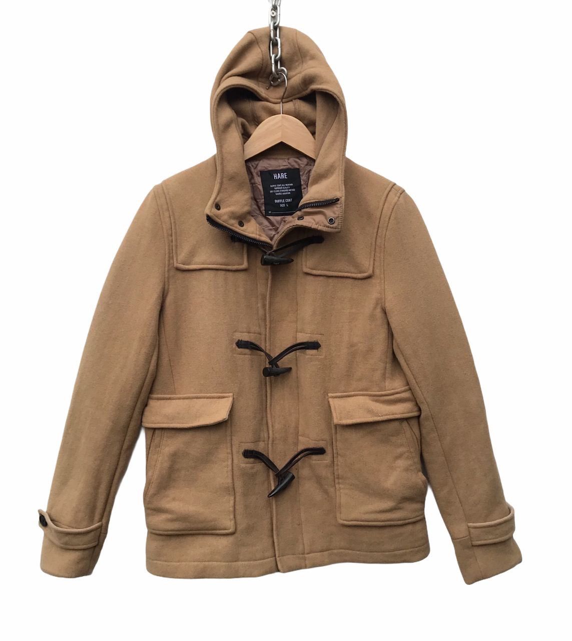 HARE Japan Brand Hare Duffle Hoodie Jacket Size US S / EU 44-46 / 1 - 1 Thumbnail