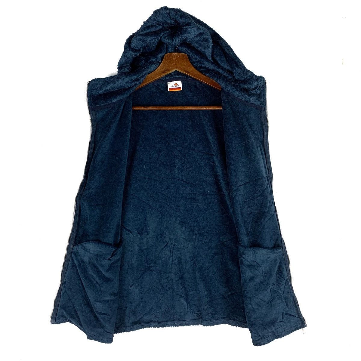 Ellesse Ellesse Fleece Wool Hoodie Vest Jacket Size US M / EU 48-50 / 2 - 4 Thumbnail