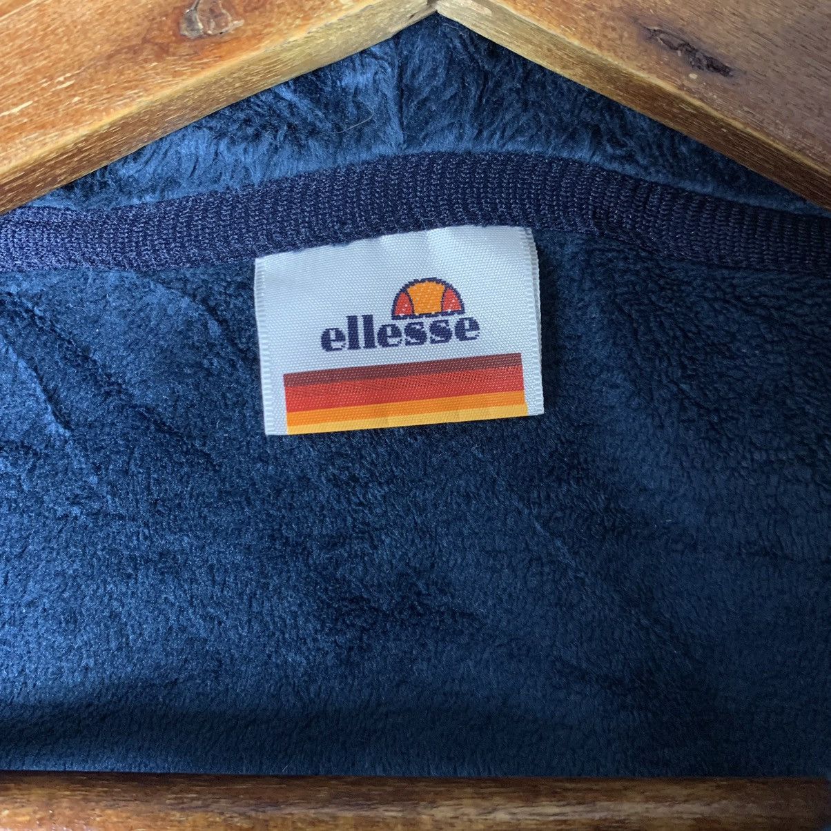 Ellesse Ellesse Fleece Wool Hoodie Vest Jacket Size US M / EU 48-50 / 2 - 7 Thumbnail
