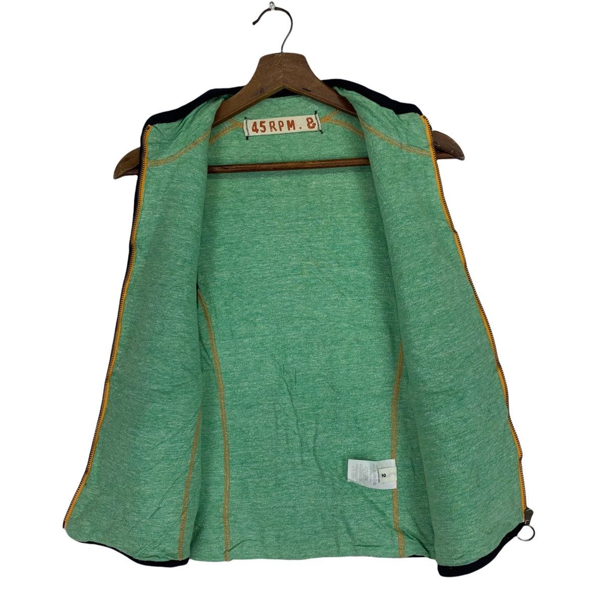45rpm 45Rpm Sherpa Wool Vest Jacket Size US S / EU 44-46 / 1 - 6 Thumbnail