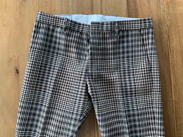 AMI Ami Houndstooth Cropped Pants Size US 32 / EU 48 - 3 Thumbnail