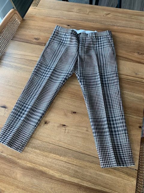 AMI Ami Houndstooth Cropped Pants Size US 32 / EU 48 - 1 Thumbnail