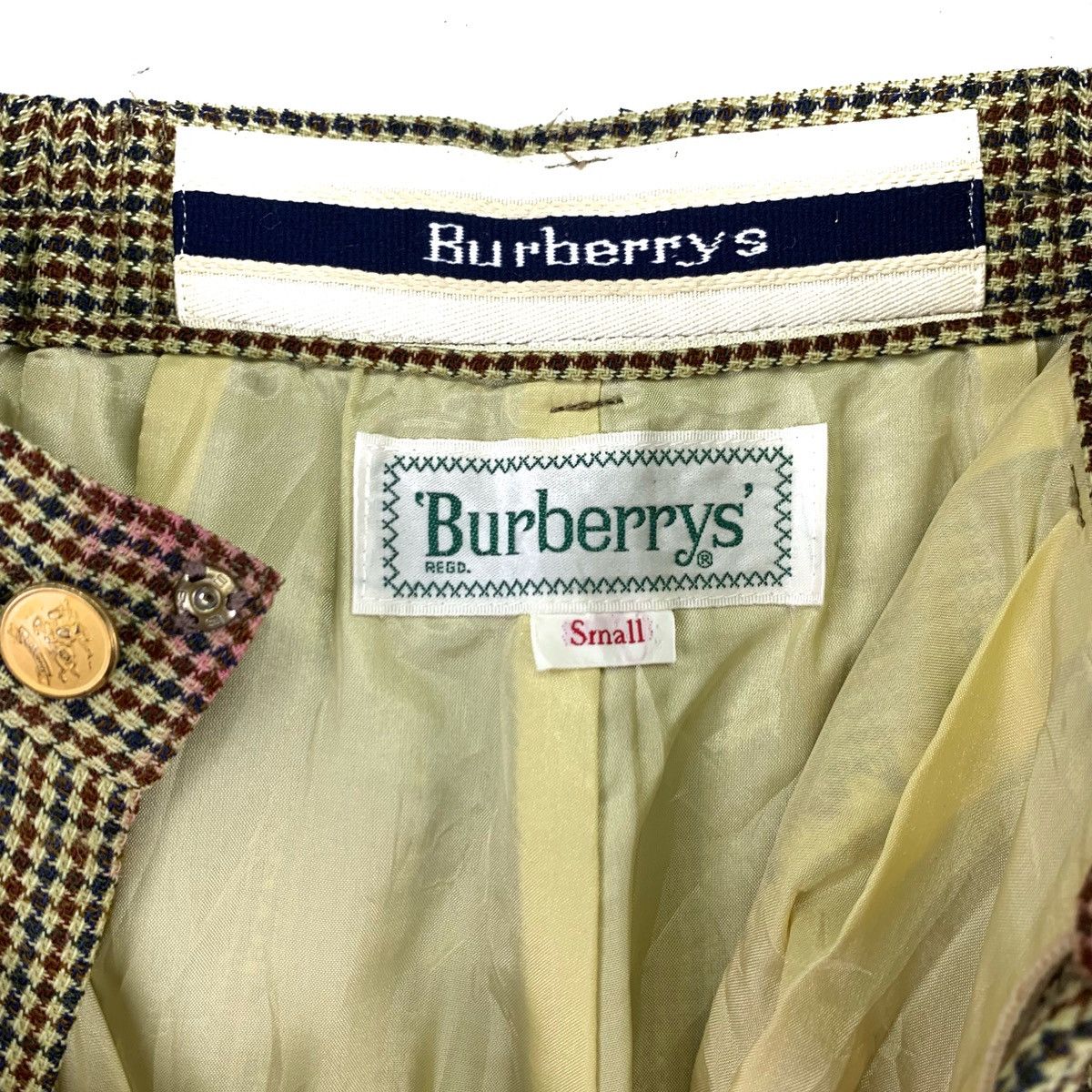 Burberry Vintage Burberry Nova Check Pants Size US 26 / EU 42 - 4 Thumbnail