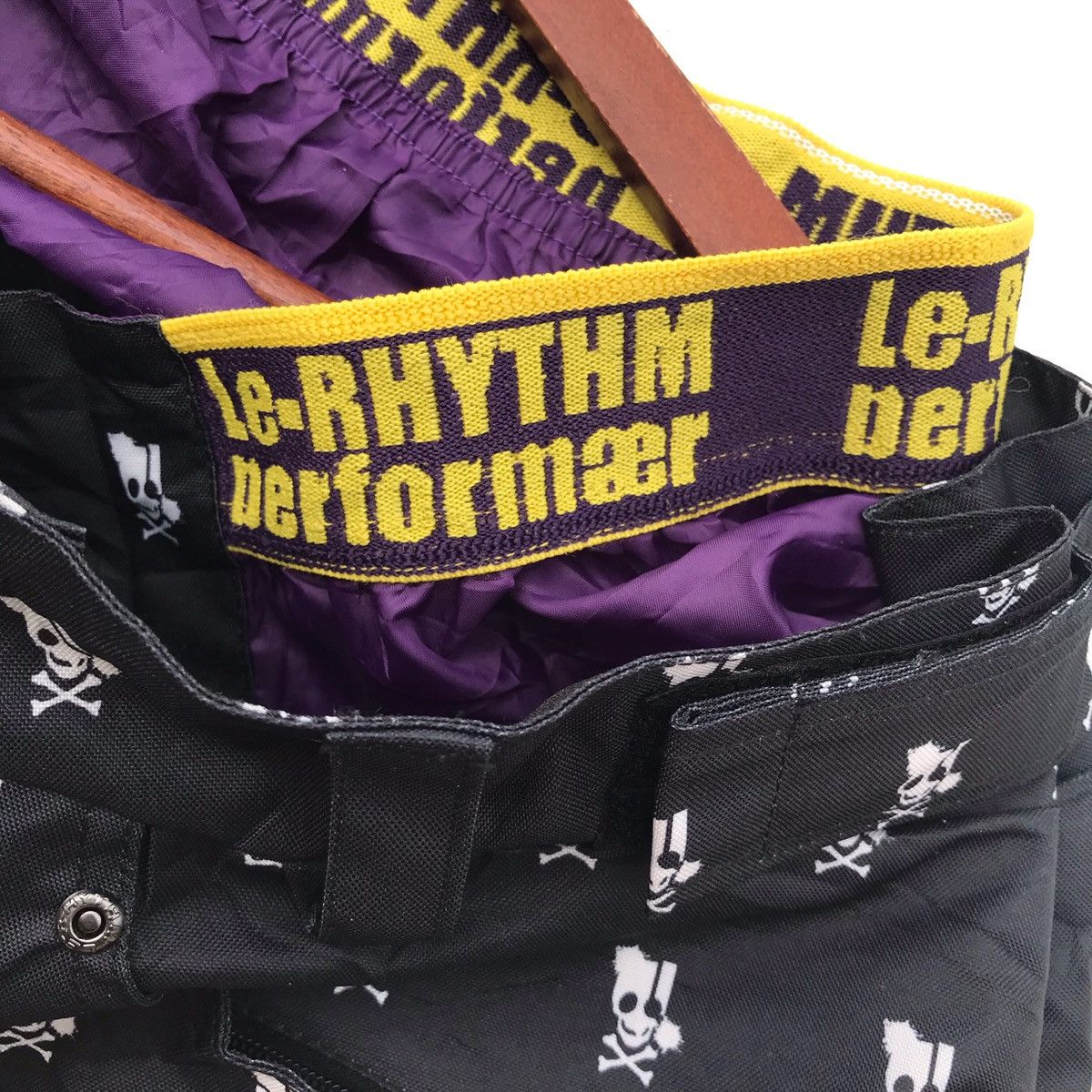 Vintage Le-Rhythm Full Print Pants Ski Size US 34 / EU 50 - 5 Thumbnail