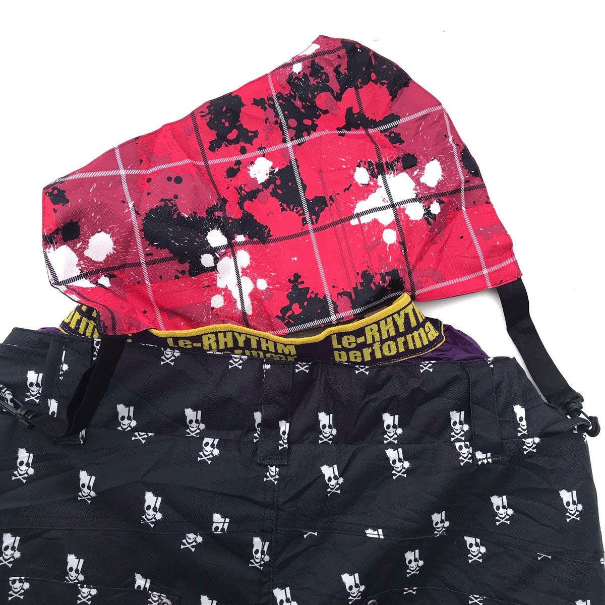 Vintage Le-Rhythm Full Print Pants Ski Size US 34 / EU 50 - 9 Thumbnail