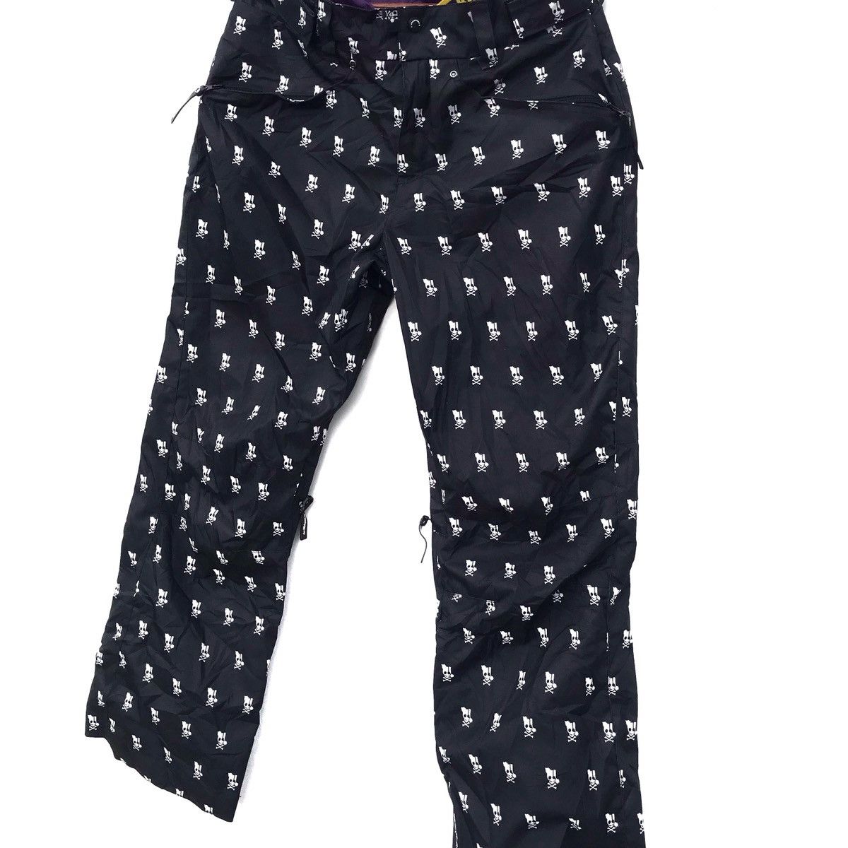 Vintage Le-Rhythm Full Print Pants Ski Size US 34 / EU 50 - 2 Thumbnail