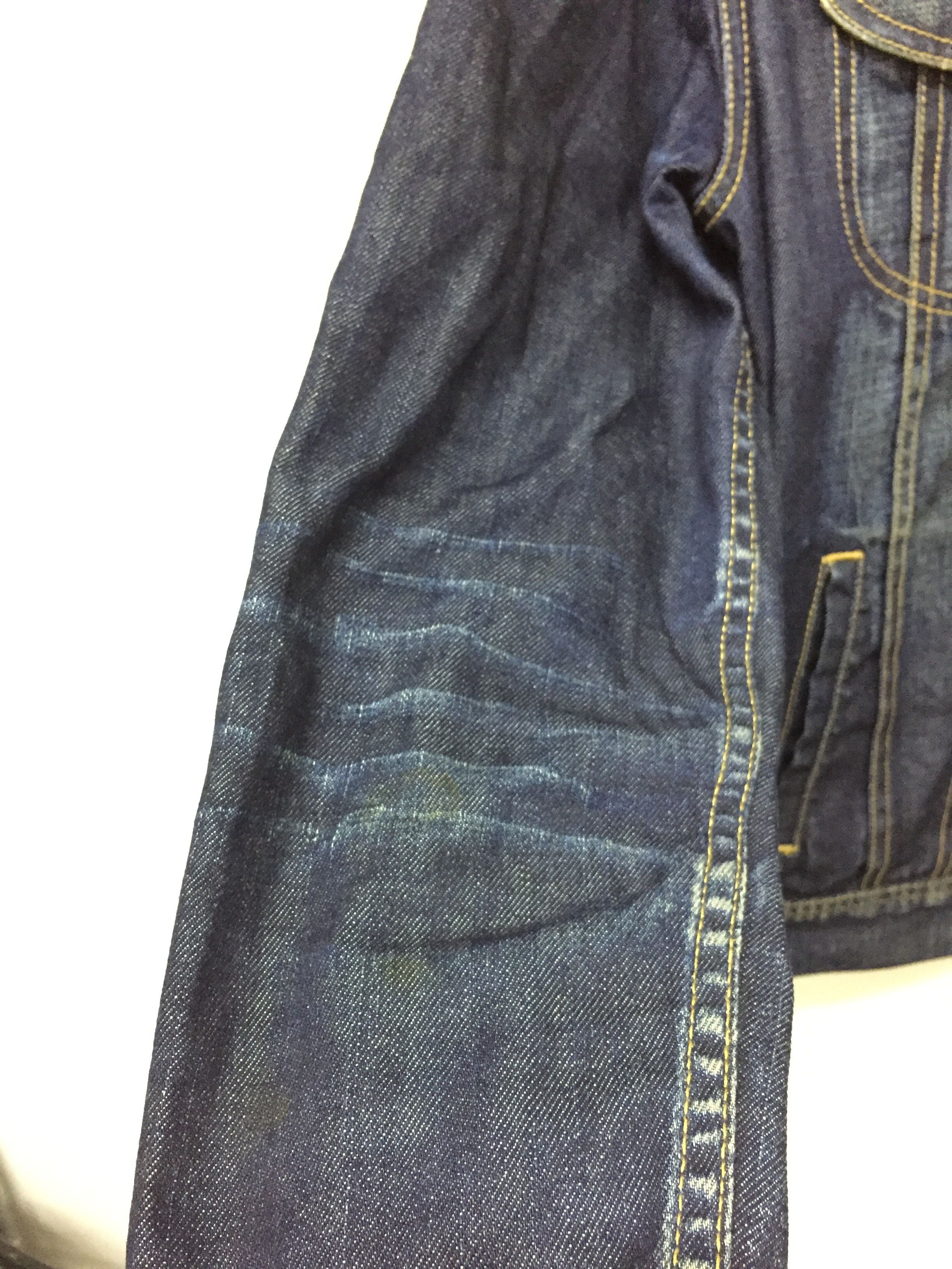 A.P.C. Blue Label Light Zipper fur collar wash denim jacket Size US M / EU 48-50 / 2 - 6 Thumbnail
