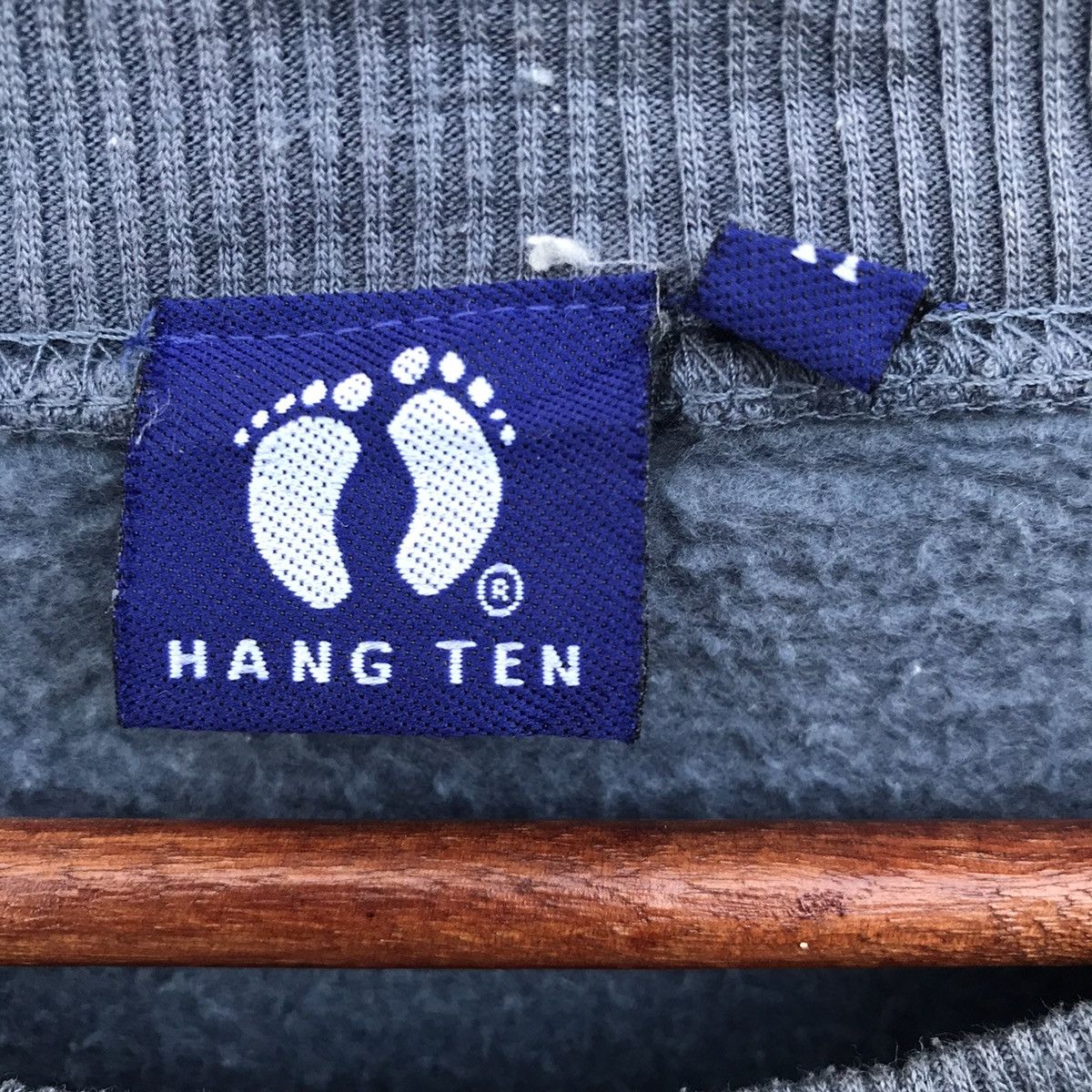Hang Ten Vintage Hang Ten BigLogo Crewneck Sweatshirt Size US M / EU 48-50 / 2 - 6 Thumbnail
