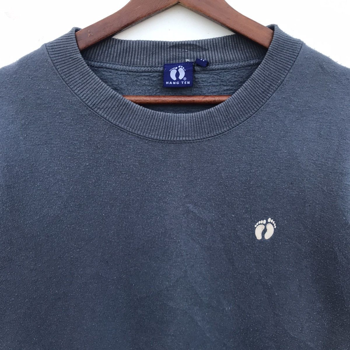 Hang Ten Vintage Hang Ten BigLogo Crewneck Sweatshirt Size US M / EU 48-50 / 2 - 4 Thumbnail