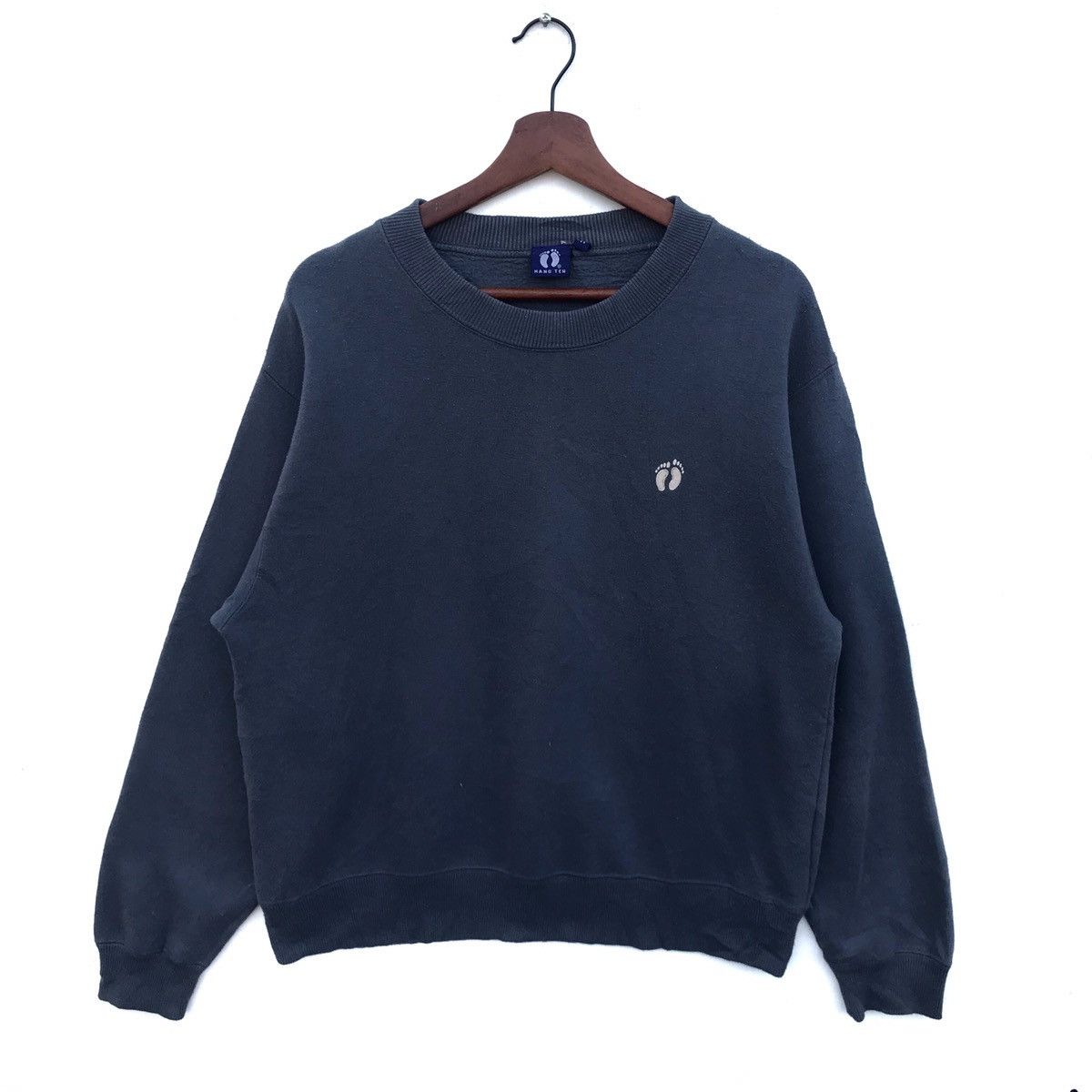 Hang Ten Vintage Hang Ten BigLogo Crewneck Sweatshirt Size US M / EU 48-50 / 2 - 1 Thumbnail