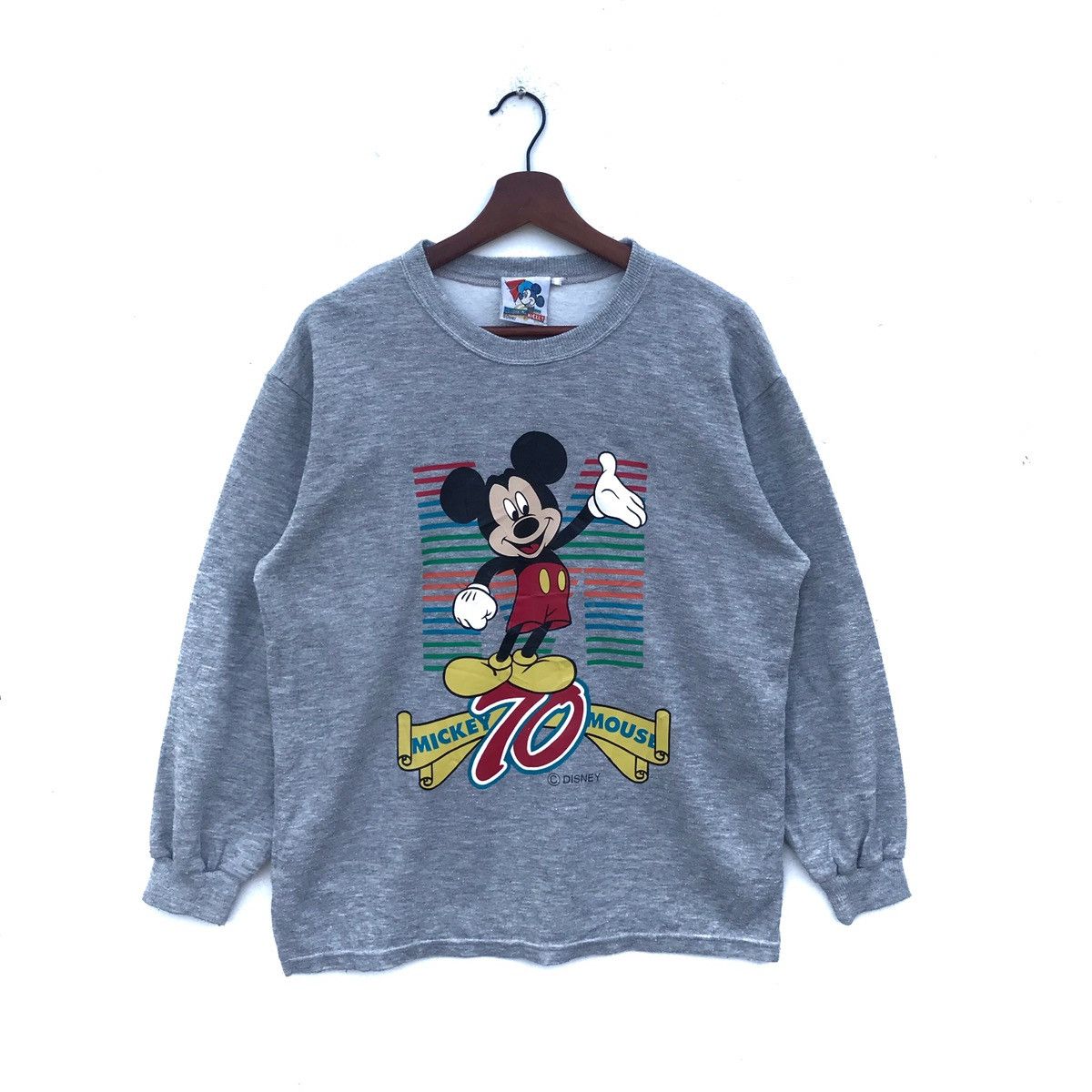 Disney Mickey Mouse Celebration BigLogo Crewneck Sweatshirt Size US M / EU 48-50 / 2 - 1 Thumbnail