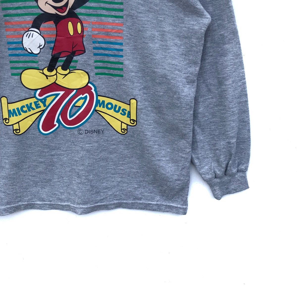 Disney Mickey Mouse Celebration BigLogo Crewneck Sweatshirt Size US M / EU 48-50 / 2 - 4 Thumbnail