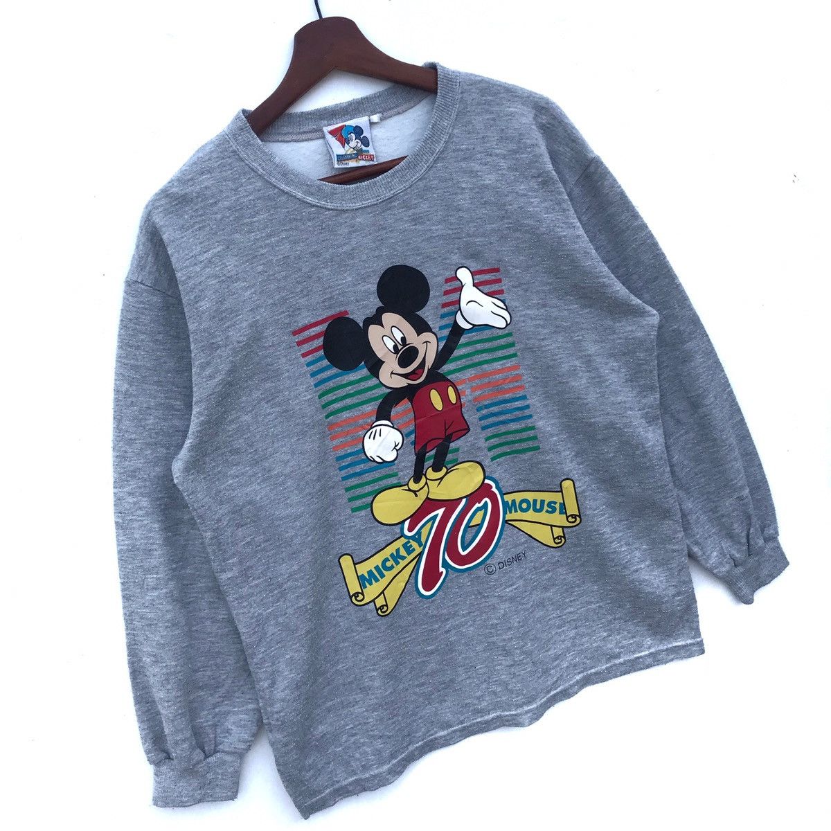 Disney Mickey Mouse Celebration BigLogo Crewneck Sweatshirt Size US M / EU 48-50 / 2 - 2 Thumbnail