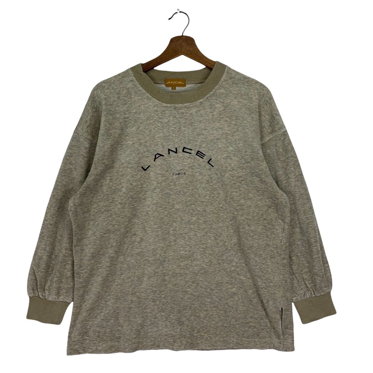 Japanese Brand Vintage Lancel Streetwear Embroidery Crewneck Sweatshirt Size US M / EU 48-50 / 2 - 1 Thumbnail