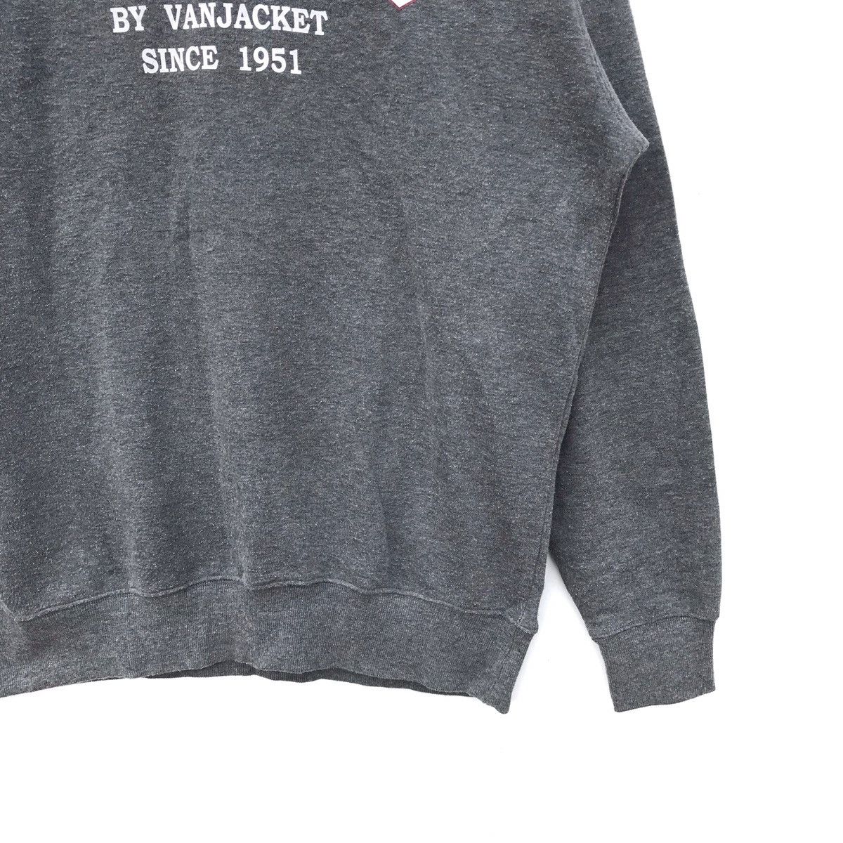 Van Vintage Van Red Label spellout Crewneck Sweatshirt Size US L / EU 52-54 / 3 - 4 Thumbnail
