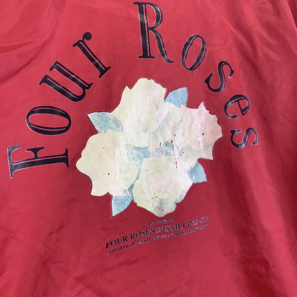 Japanese Brand Vintage Four Rose Zipper Light Jacket Size US L / EU 52-54 / 3 - 7 Thumbnail