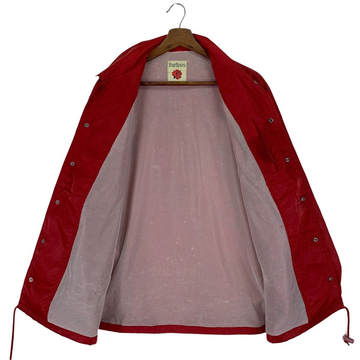 Japanese Brand Vintage Four Rose Zipper Light Jacket Size US L / EU 52-54 / 3 - 6 Thumbnail