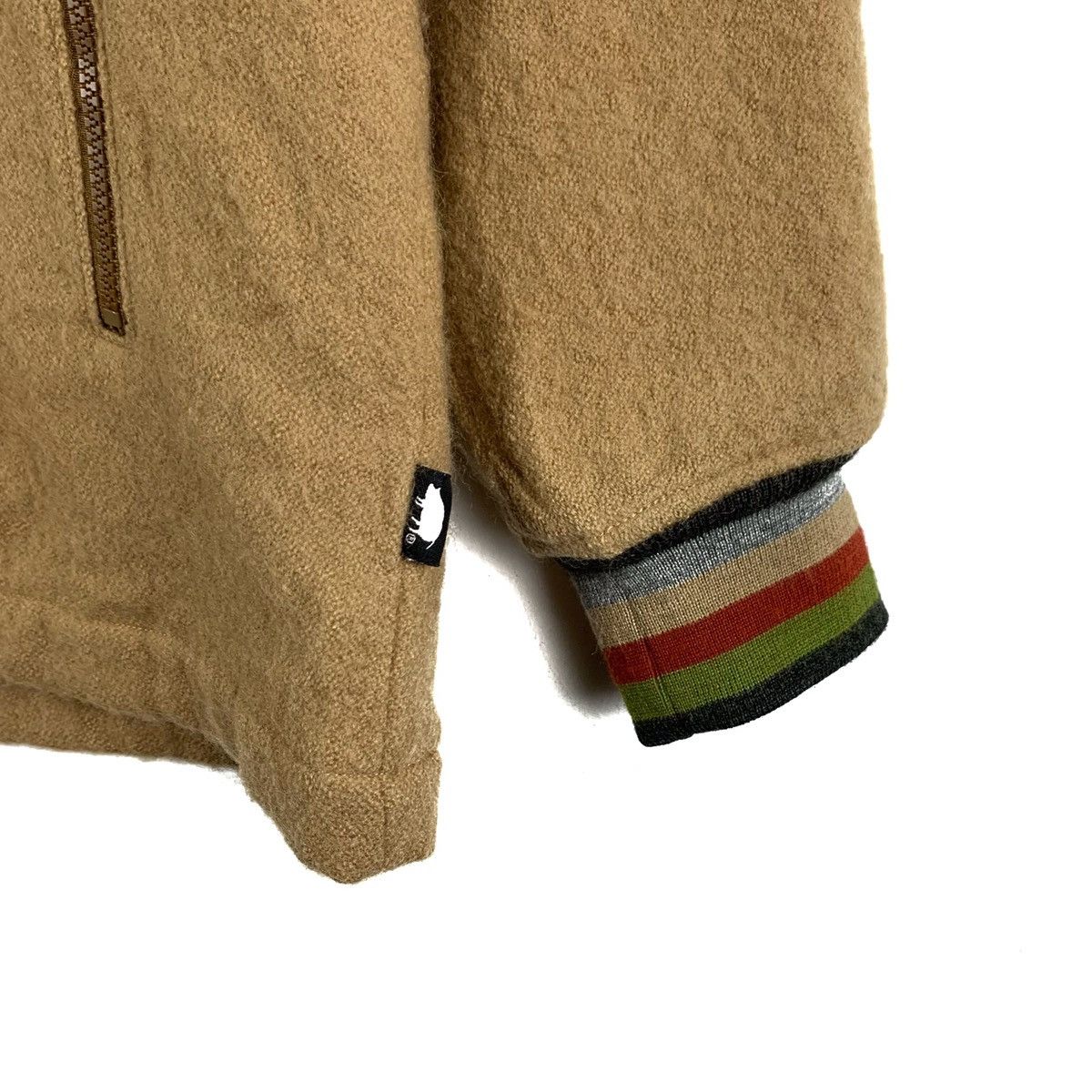Japanese Brand Drugs Store Rare Wool Spellout Zipper Jacket Size US L / EU 52-54 / 3 - 7 Thumbnail