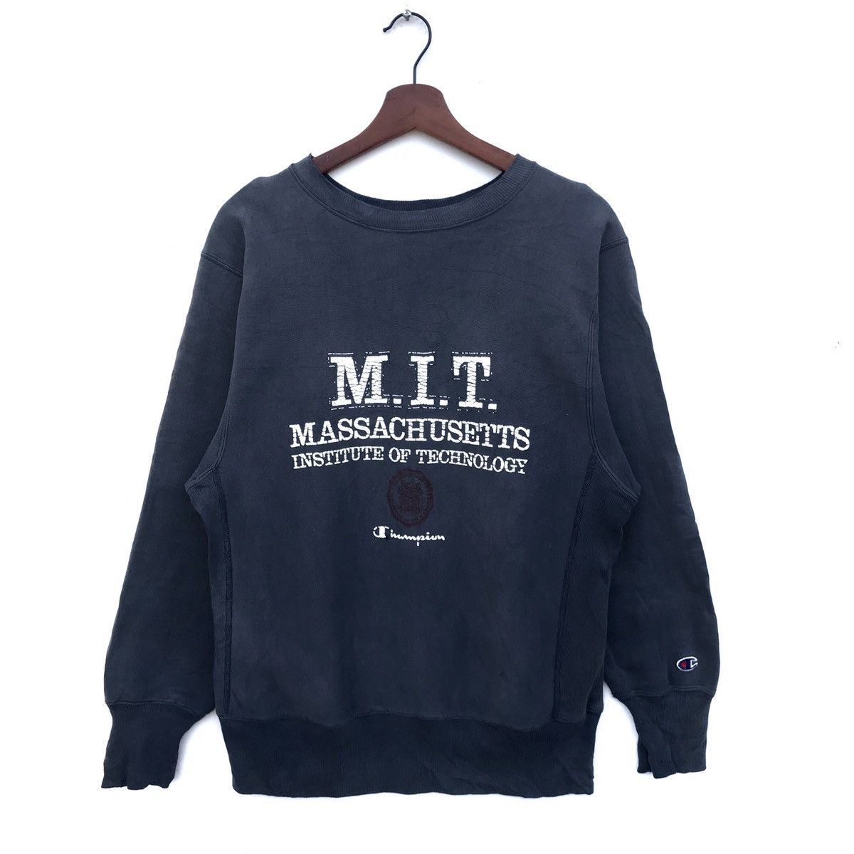Champion Vintage Champion Reverse Weave MIT Crewneck Sweatshirt Size US M / EU 48-50 / 2 - 1 Thumbnail