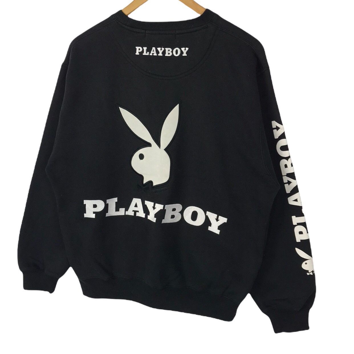 Playboy Vintage Playboy Sweatshirt Big Logo Crewneck Size US L / EU 52-54 / 3 - 3 Thumbnail