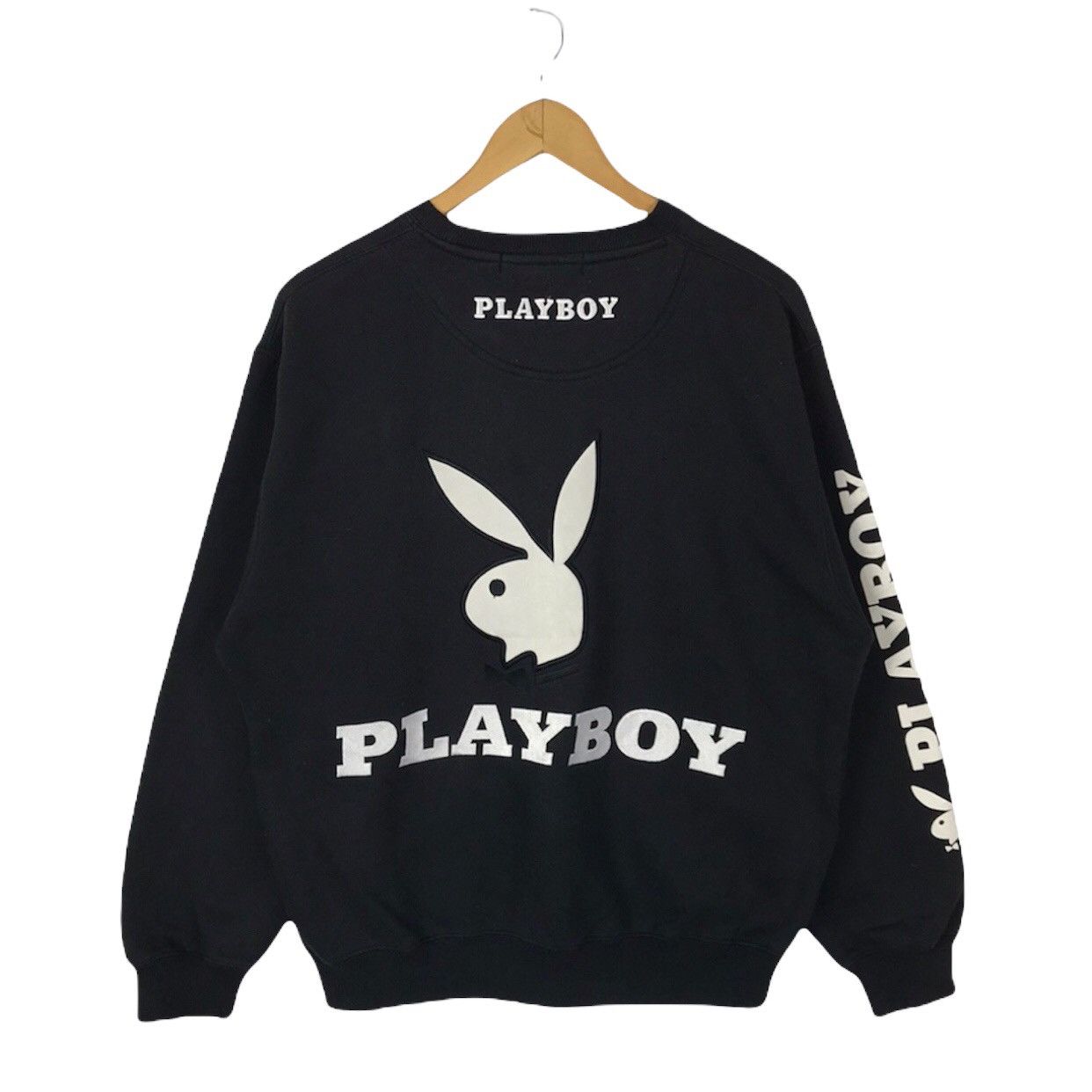 Vintage Playboy Sweatshirt Big Logo Crewneck