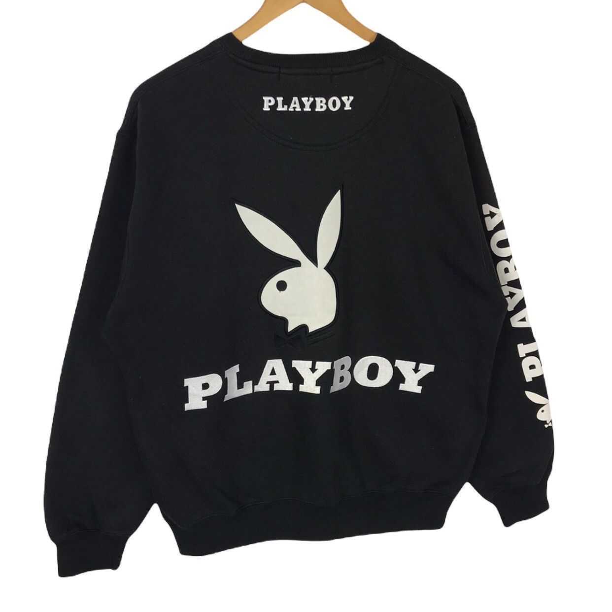 Playboy Vintage Playboy Sweatshirt Big Logo Crewneck Size US L / EU 52-54 / 3 - 2 Thumbnail